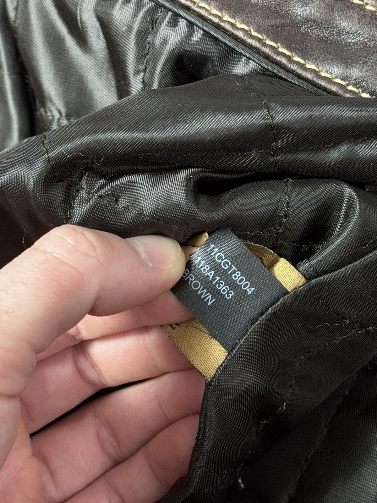 Guess Guess Leather Jacket Classic Style Brown color size XL Size US XL / EU 56 / 4 - 11 Thumbnail