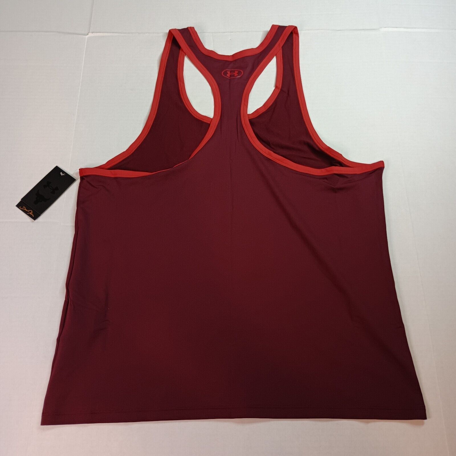 Under Armour Under Armour Project Rock Tank Top Men's L Maroon Red Size US L / EU 52-54 / 3 - 9 Thumbnail