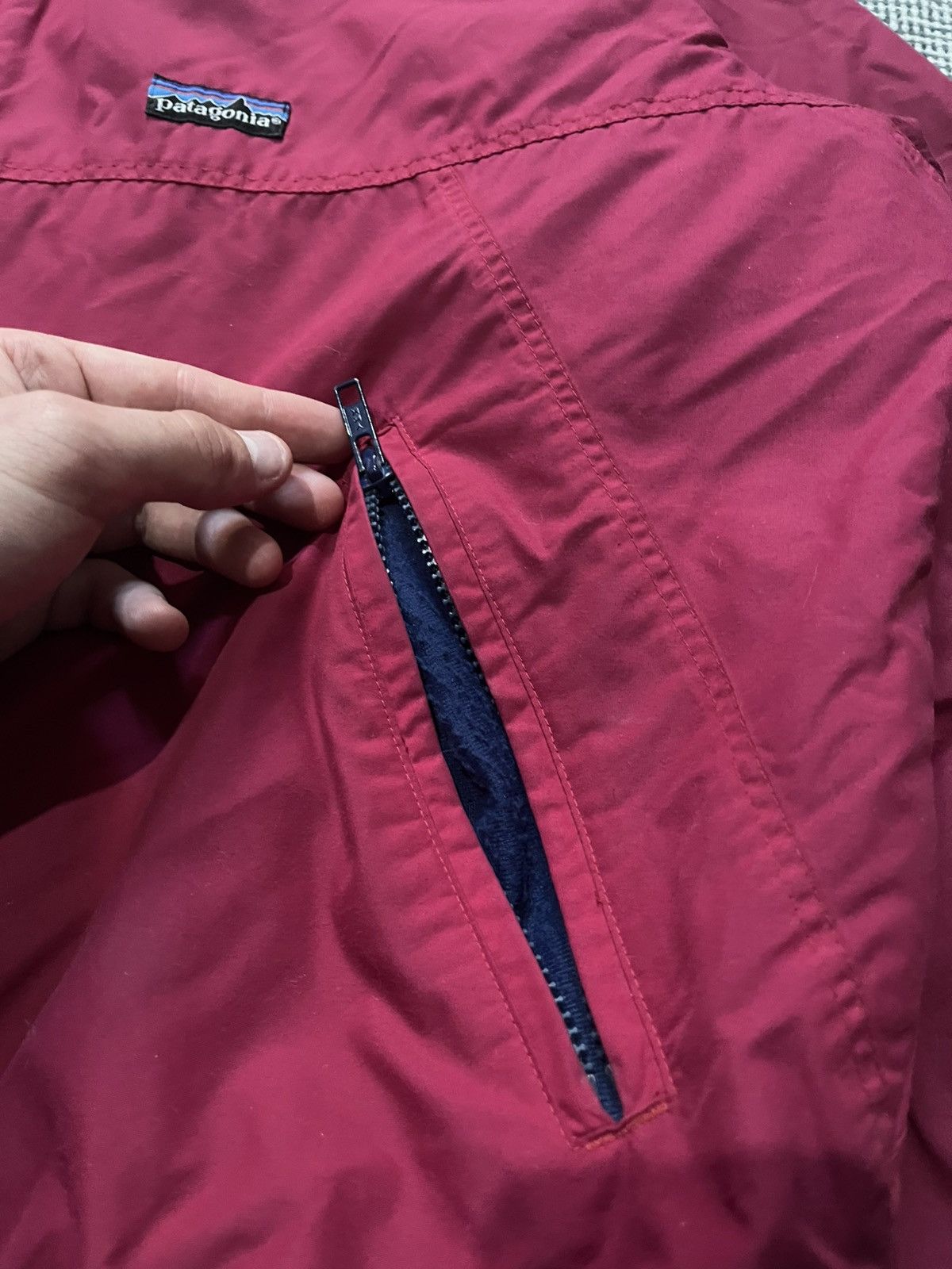 Patagonia Vintage Patagonia Bomber Jacket w/ Fleece Lining – Red – 90s Size US XL / EU 56 / 4 - 11 Thumbnail