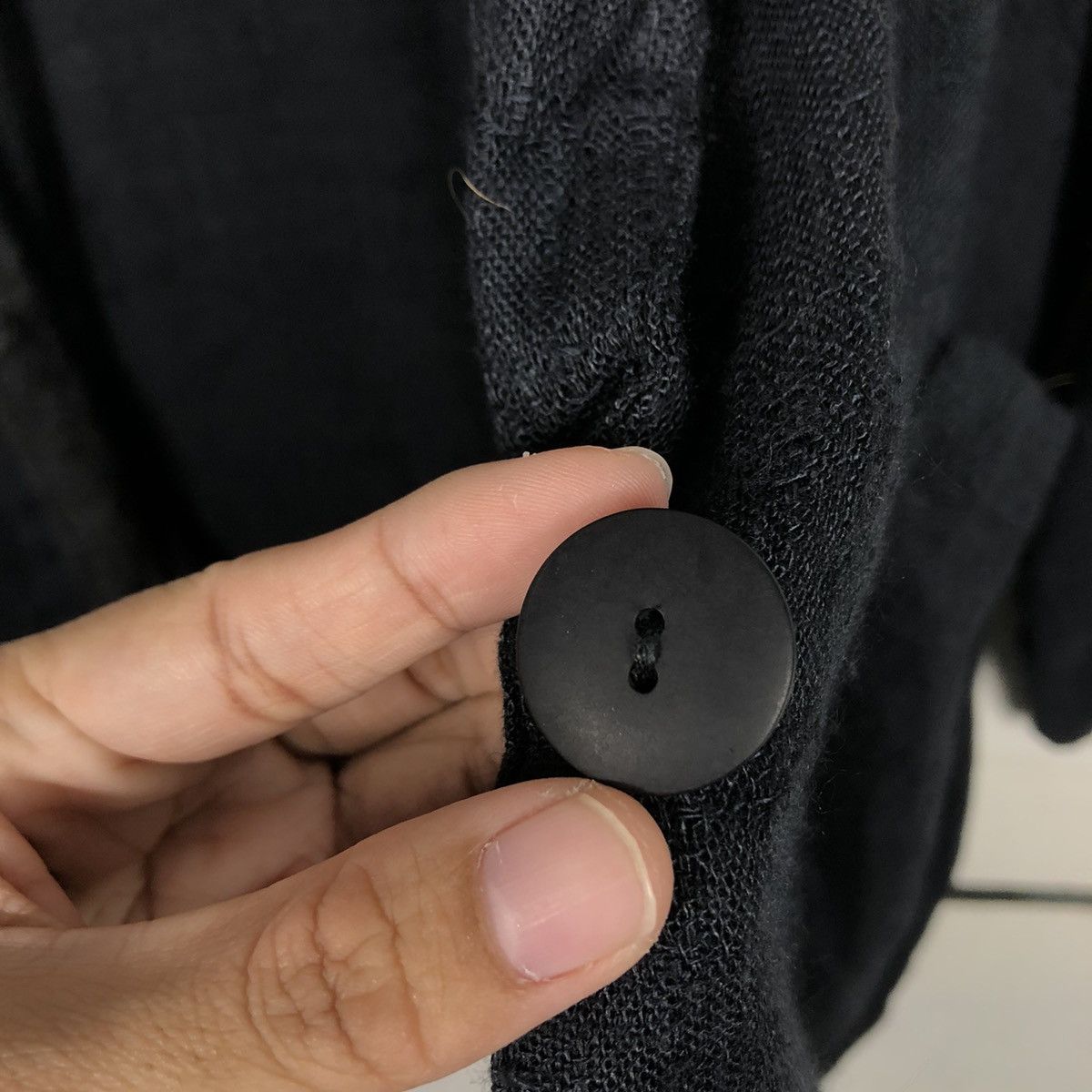 Designer × Japanese Brand × Vintage 📌Rich Black Chore Work Jacket Kenneth Mitchell Issey Miyake Size US M / EU 48-50 / 2 - 17 Thumbnail