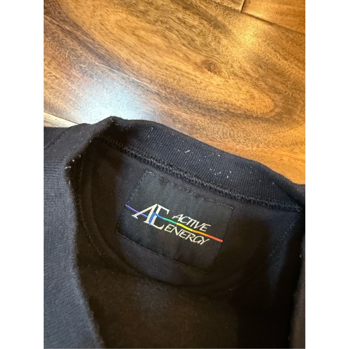 Vintage Size XL - Vintage Sweatshirt Black 90's Y2k Funny Script Swe Size US XL / EU 56 / 4 - 4 Thumbnail
