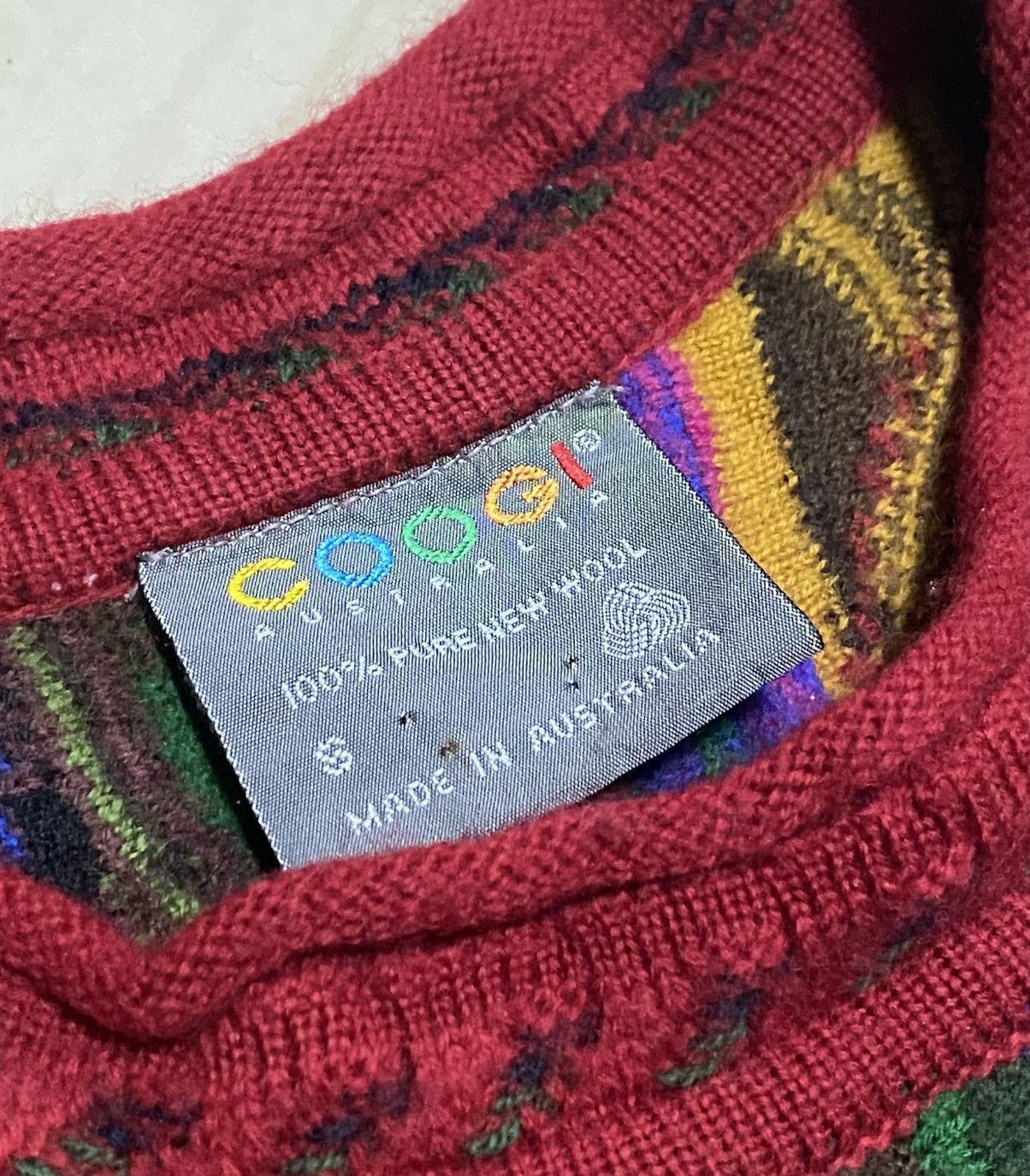 Coogi Coogi - 3D Wool Sweater Size US S / EU 44-46 / 1 - 16 Thumbnail