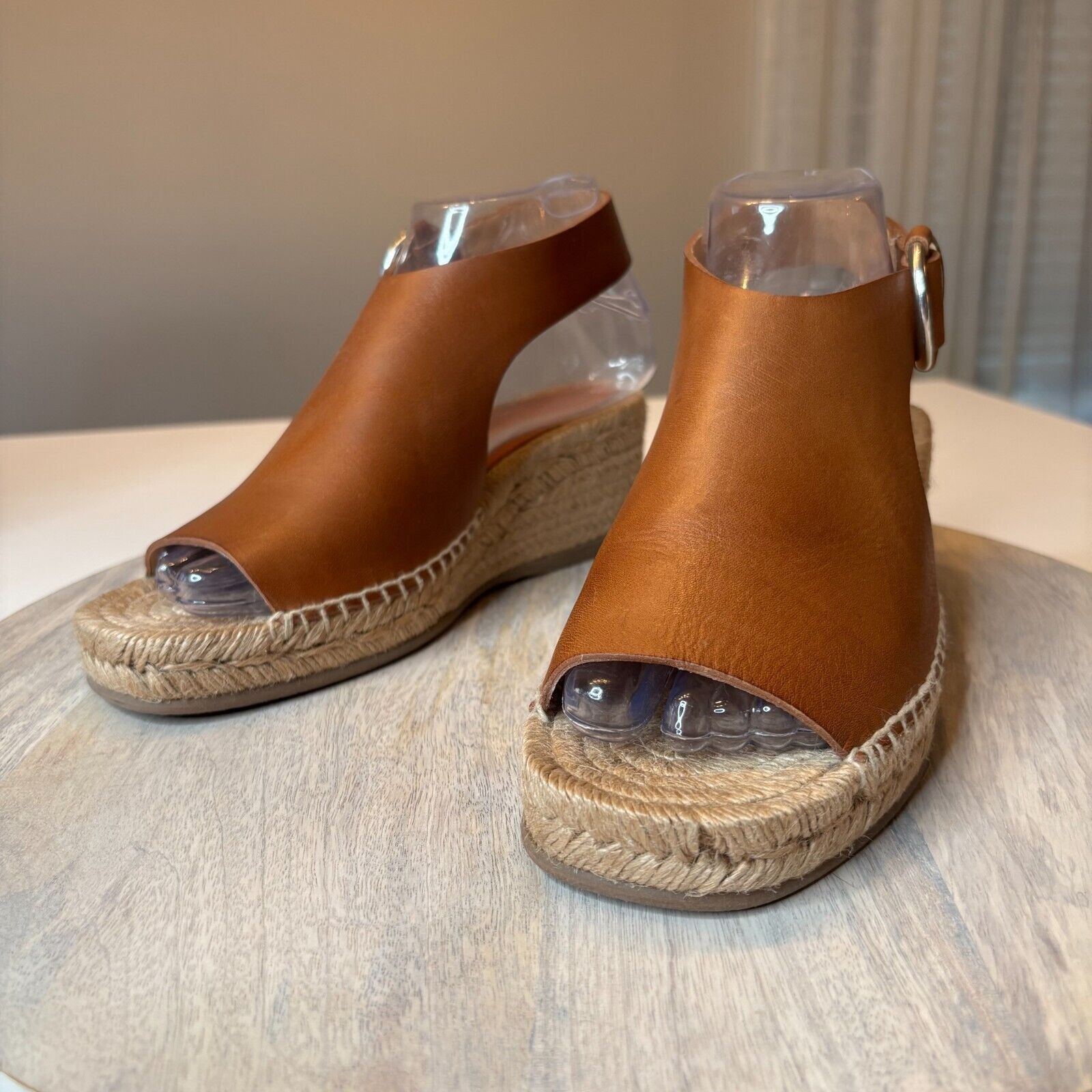 Rag & Bone Rag & Bone Espadrille Leather Wedge Sandals US Size 7.5 Size US 7.5 / IT 37.5 - 2 Thumbnail