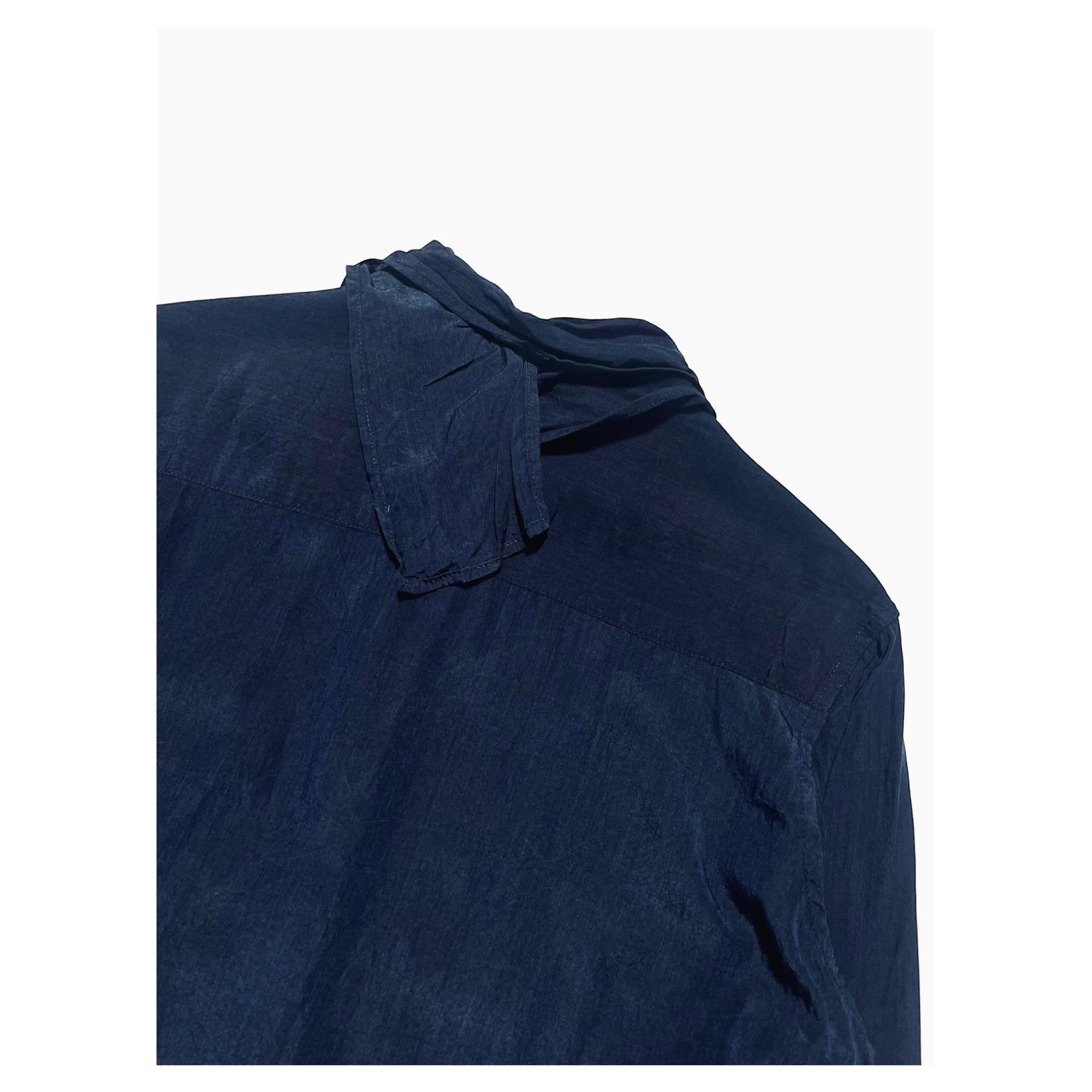 Yohji Yamamoto Y's Yohji Yamamoto Cupro Shirt Size US M / EU 48-50 / 2 - 7 Thumbnail