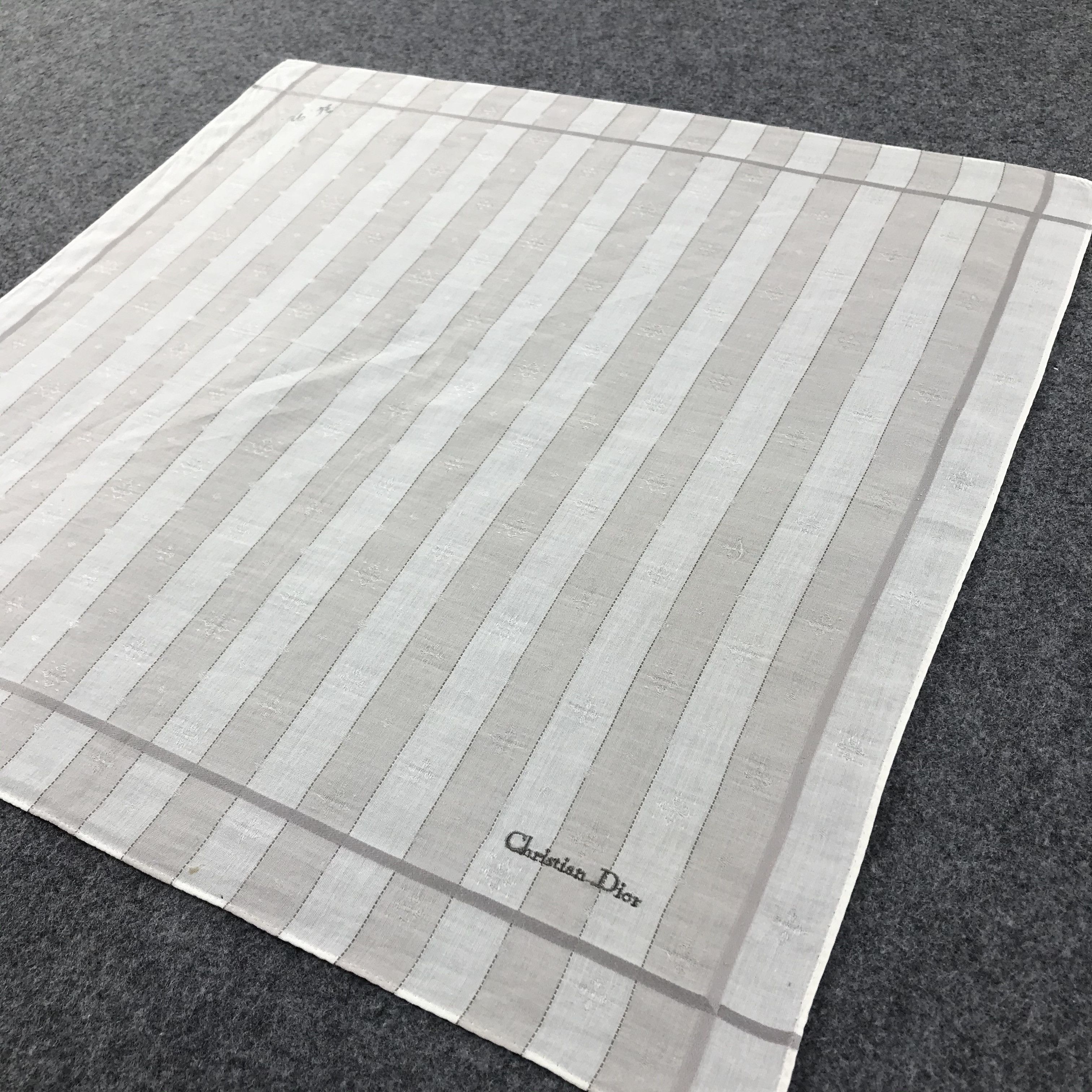 Christian Dior Monsieur Christian Dior Handkerchief Neckerchief Bandana H246 Size ONE SIZE - 1 Thumbnail