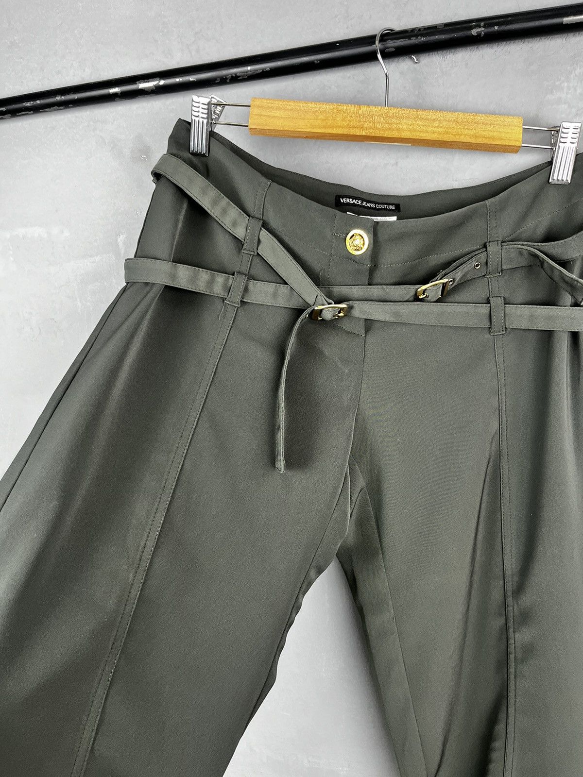 Versace × Versace Jeans Couture Versace Y2K pants Size 28" / US 6 / IT 42 - 9 Thumbnail