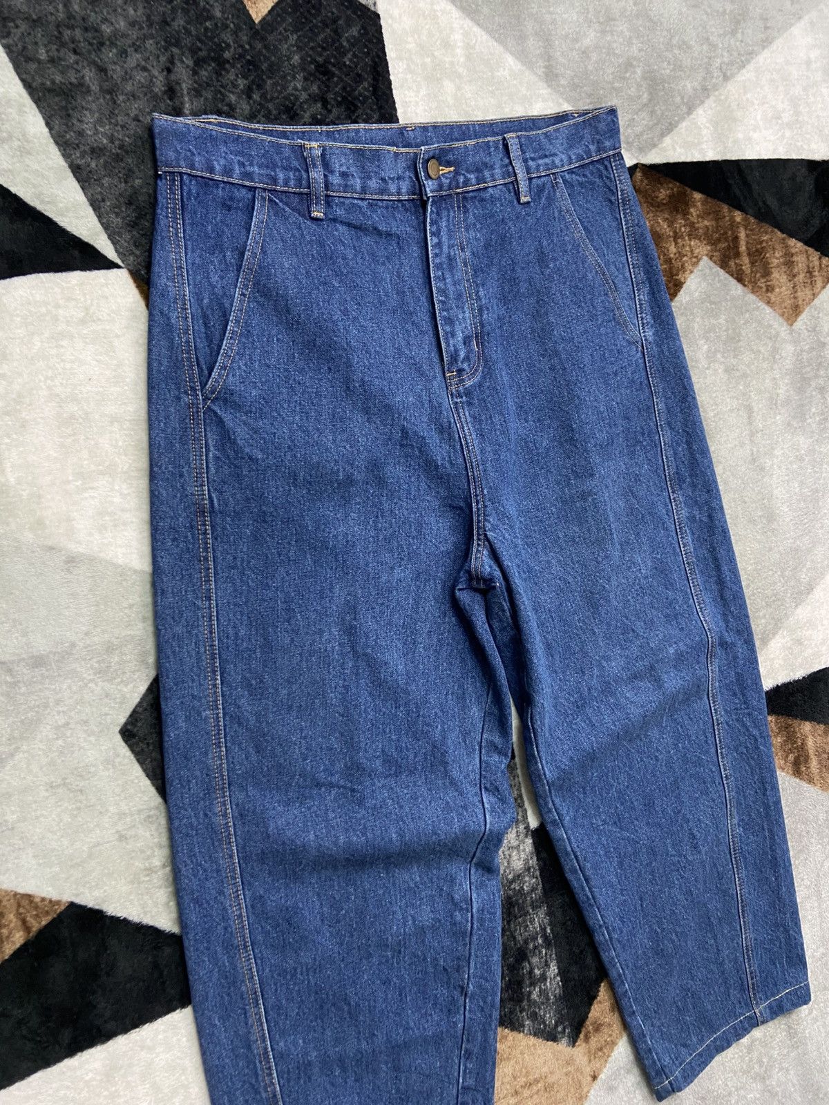 FrizmWORKS Lafudge Store Super Baggy Jeans Size US 34 / EU 50 - 4 Thumbnail
