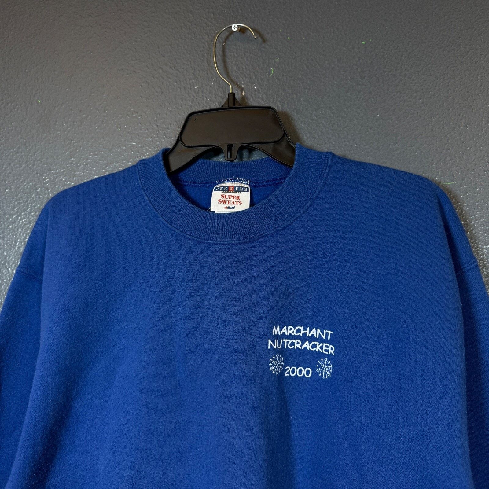 Jerzees Jerzees S blue vintage sweatshirt 00s The Nutcracker Oregon Size US S / EU 44-46 / 1 - 8 Thumbnail
