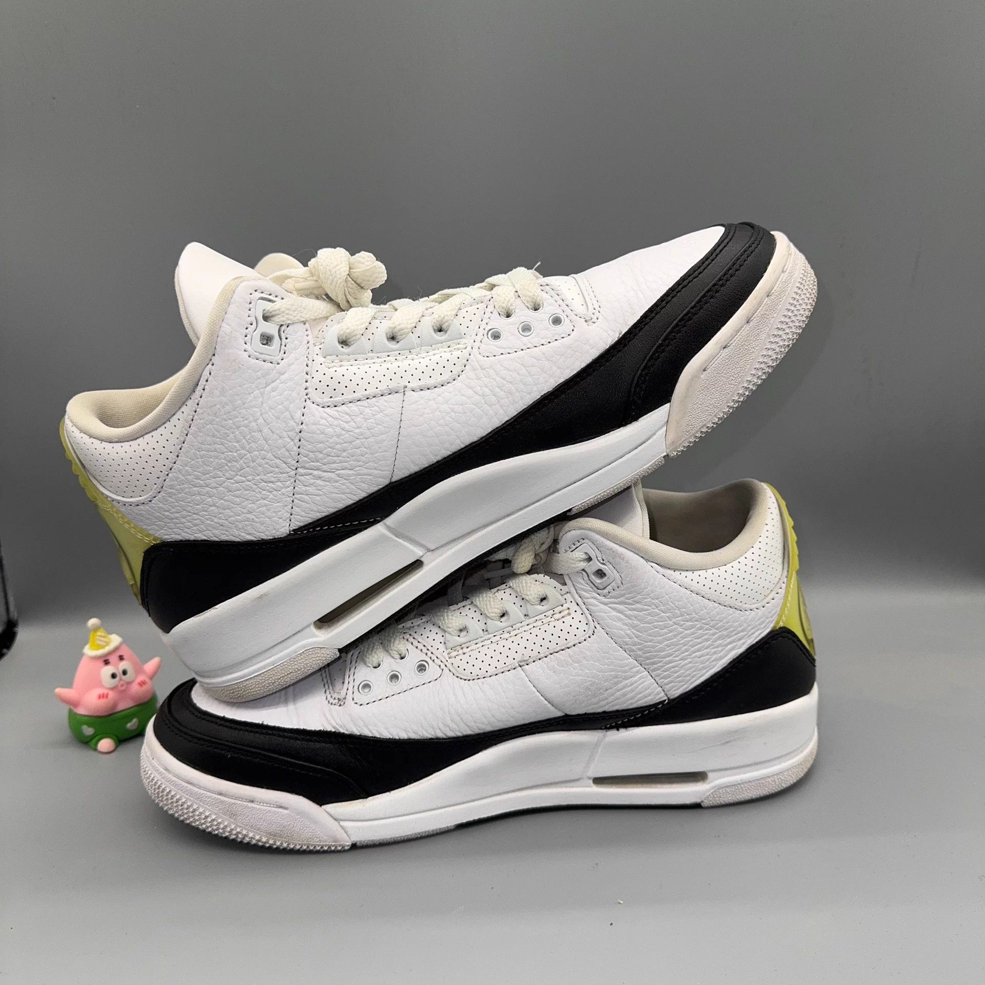 Nike Jordan AJ3 x Hiroshi Fujiwara Black/White 42.5 Size US 9.5 / EU 42-43 - 6 Thumbnail
