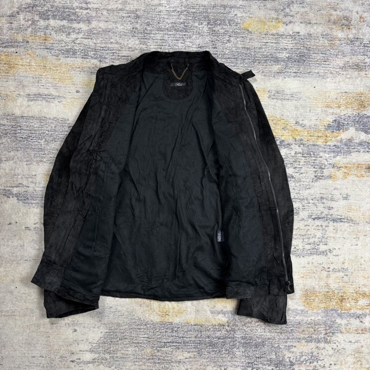 Japanese Brand Sisii bikers suede leather jacket double zipper Size US S / EU 44-46 / 1 - 11 Thumbnail