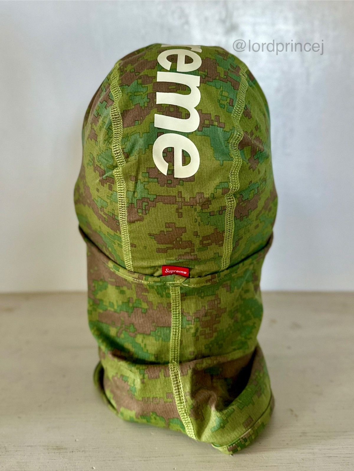 Supreme 🥷🏾✅SUPREME ✅🥷🏾 HEAT REACTIVE CAMO BALACLAVA SHIESTY OLIVE Size ONE SIZE - 5 Thumbnail