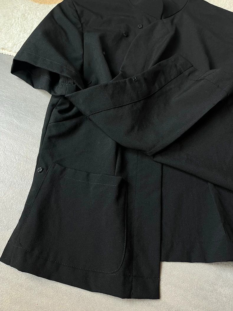 Comme des Garcons Comme Des Garcons Black Chinese style short sleeve shirt w Size S / US 4 / IT 40 - 3 Thumbnail