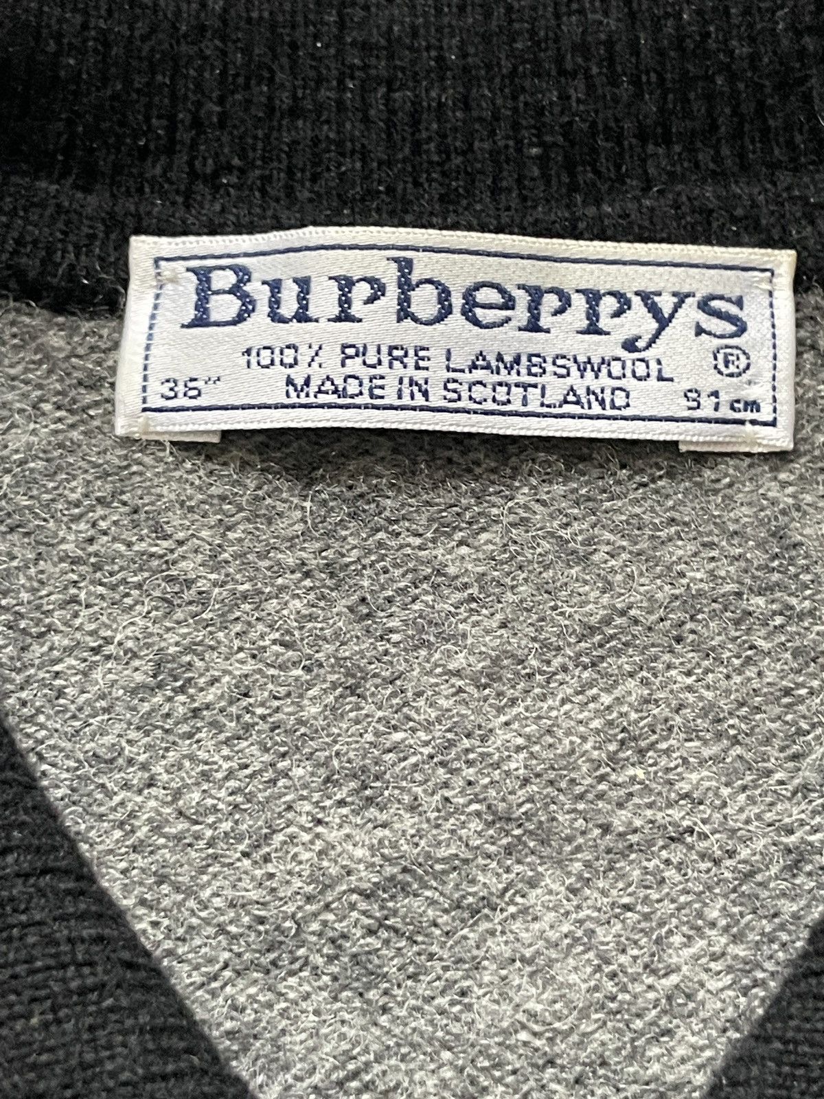 Burberry Burberrys vintage wool cardigan Size M / US 6-8 / IT 42-44 - 7 Thumbnail