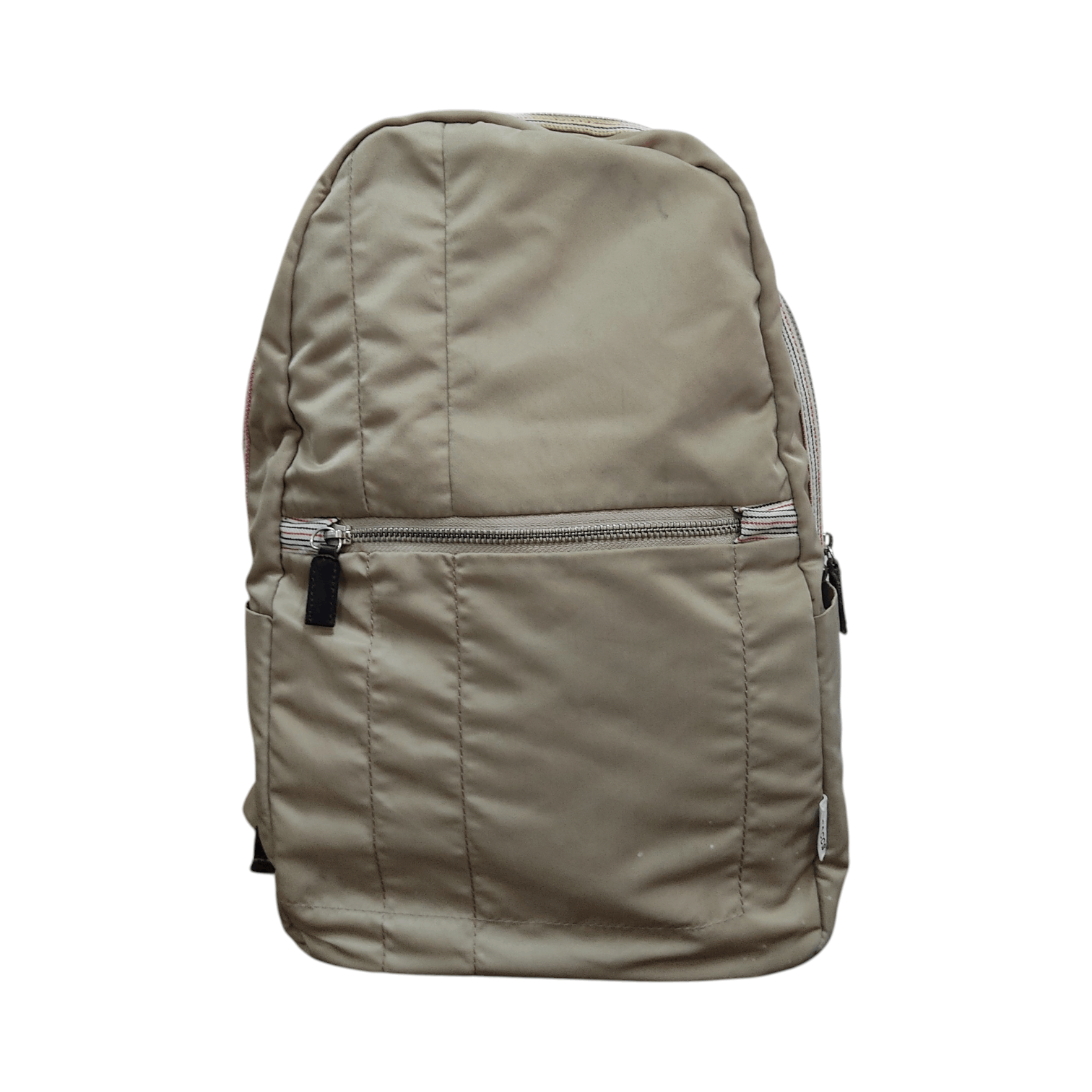 Yohji Yamamoto Vintage Y'SACCS Nylon Beige Small Backpack Size ONE SIZE - 2 Thumbnail