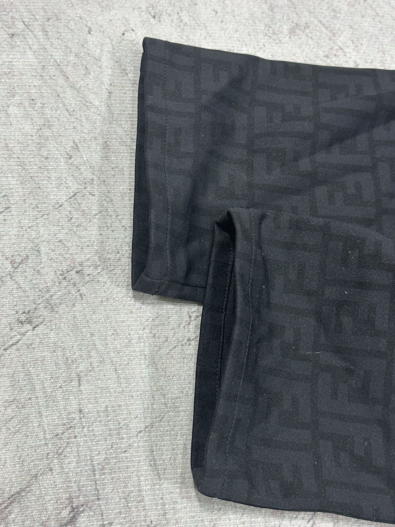 Fendi Fendi Pants Vintage Zucca FF Monogram Logo Black Size 28" / US 6 / IT 42 - 5 Thumbnail