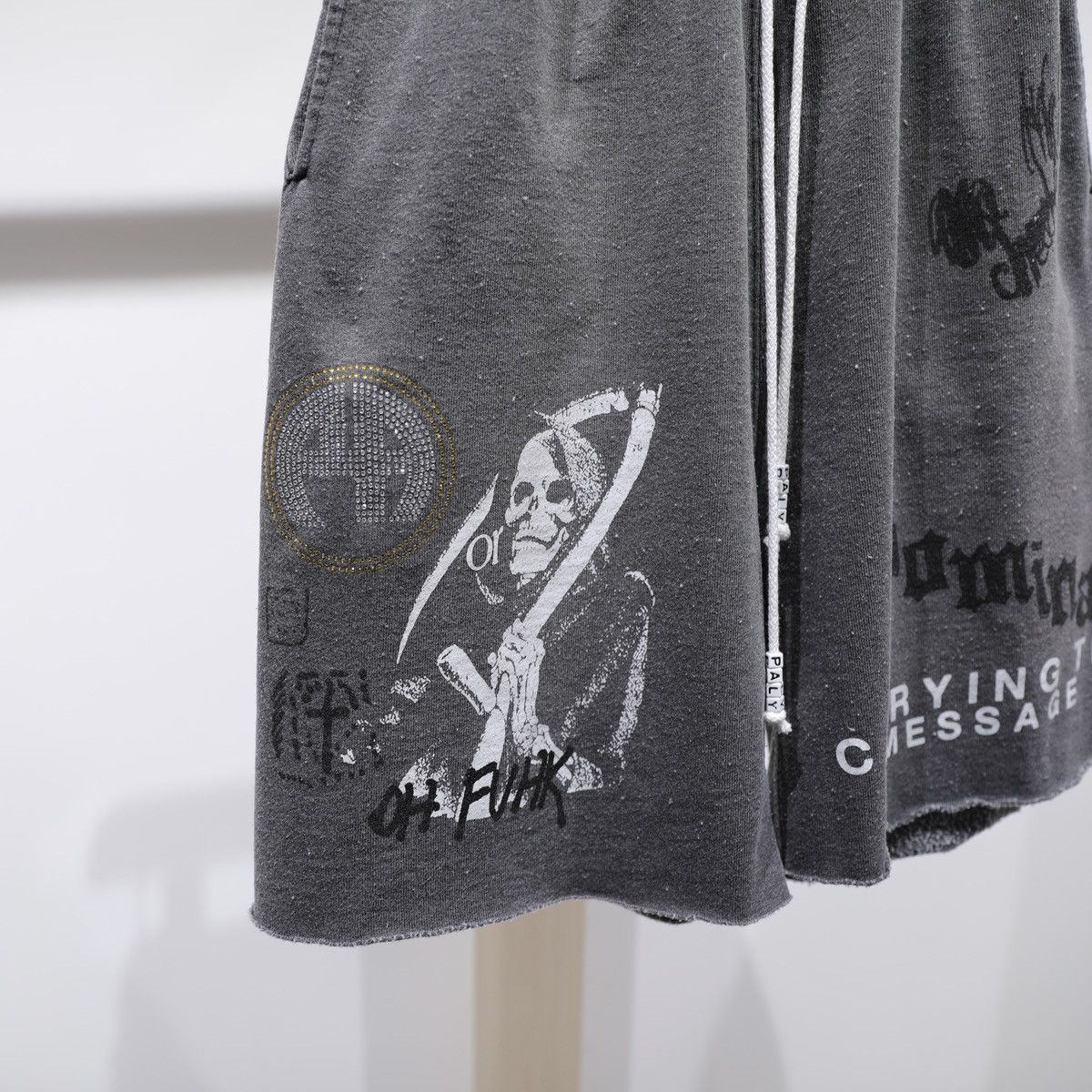 Paly Hollywood Paly Hollywood Carrying The Message Sweatshort Vintage Black Size US 32 / EU 48 - 4 Thumbnail