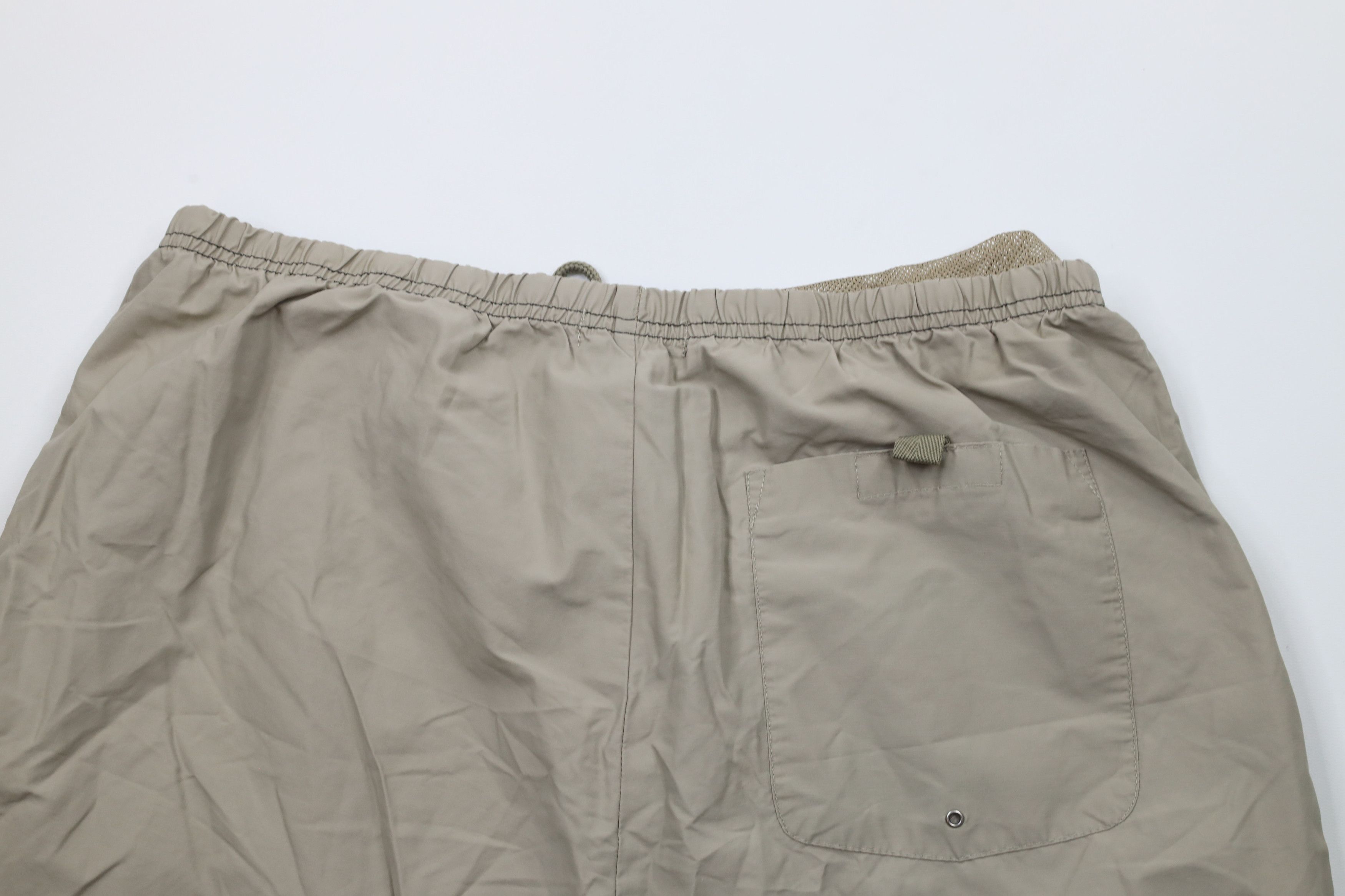 Gap × Vintage Vintage Y2K 2002 Gap Lined Above Knee Shorts Trunks Beige Size US 34 / EU 50 - 8 Thumbnail
