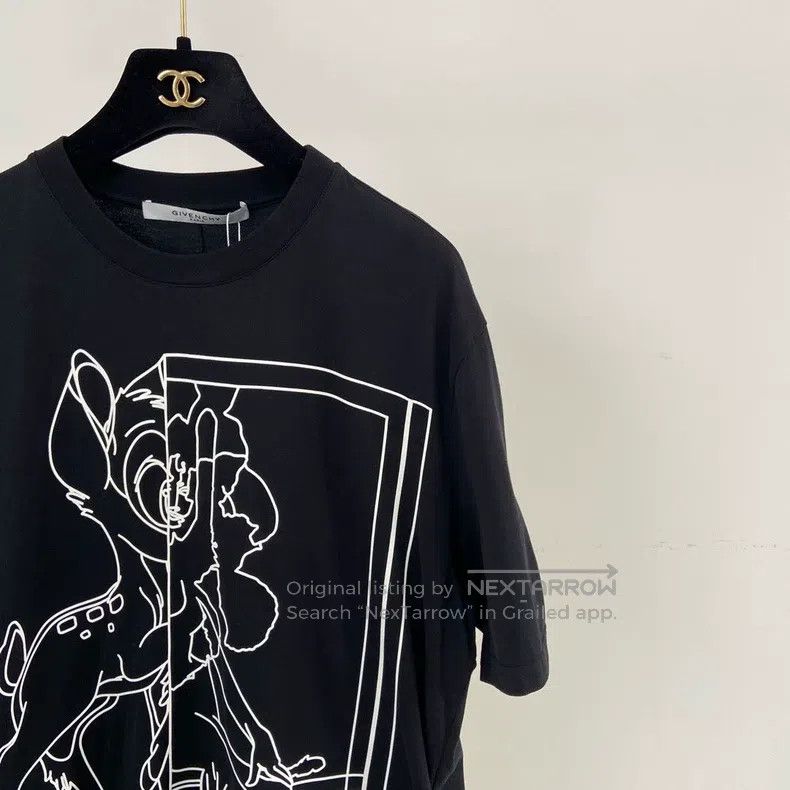 Givenchy Givenchy Black T-Shirt Size US S / EU 44-46 / 1 - 3 Thumbnail
