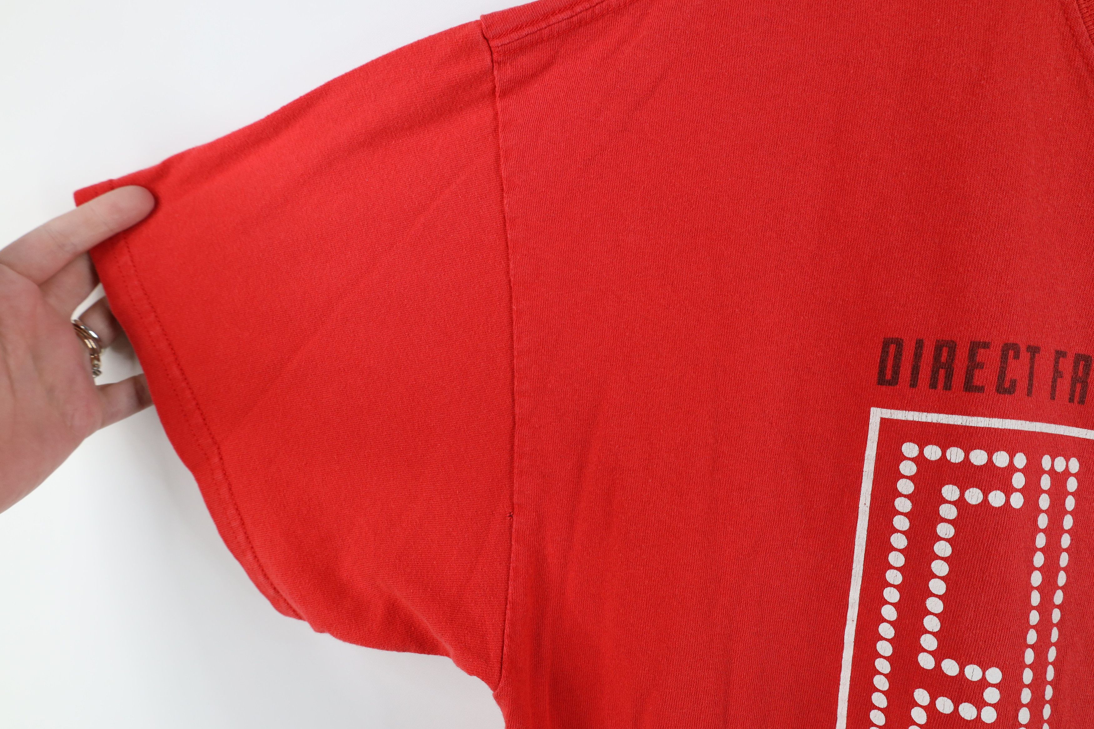 Vintage Vintage Y2K Spell Out Graceland Elvis Presley T-Shirt Red Size US XL / EU 56 / 4 - 7 Thumbnail