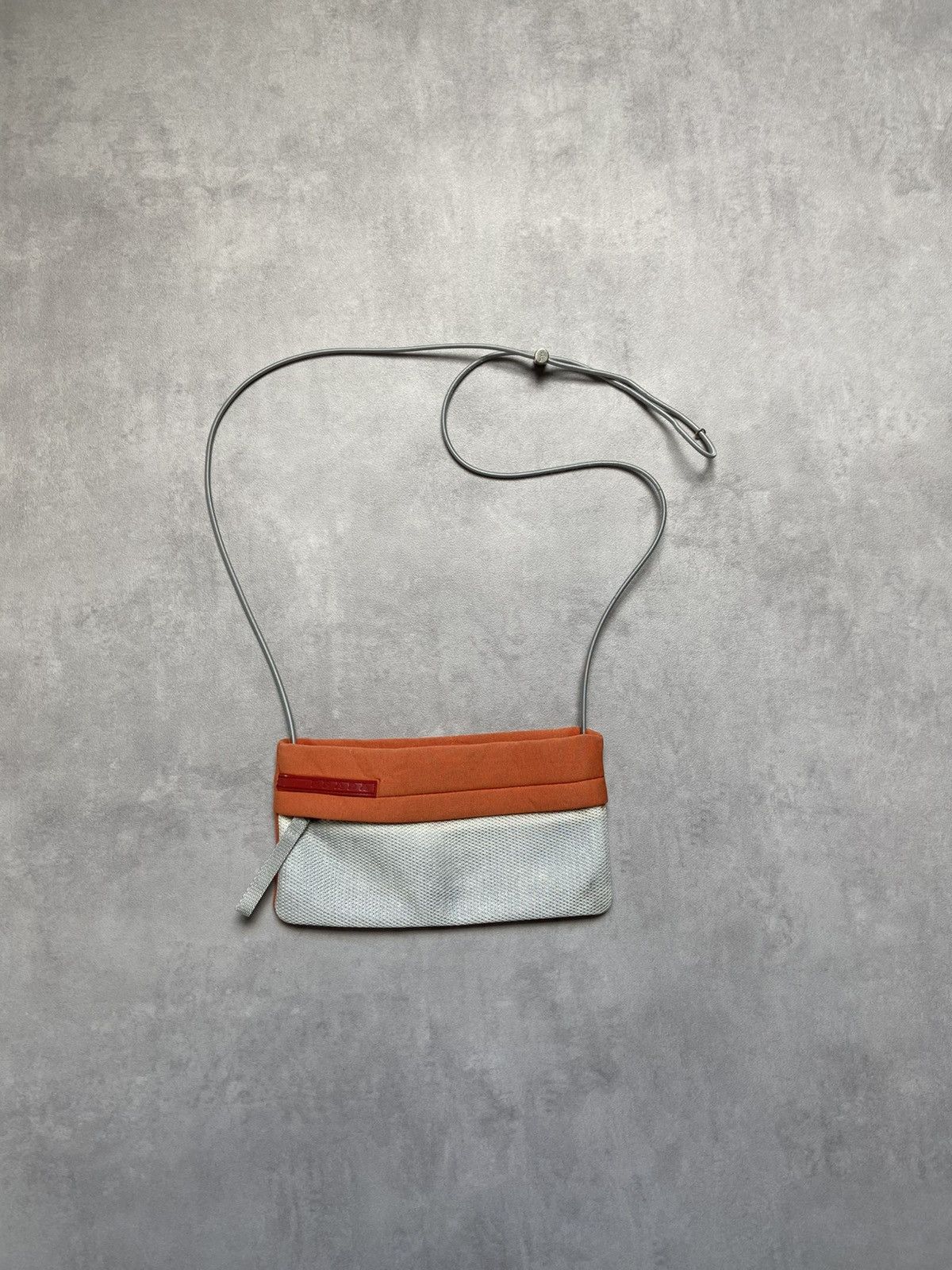 Prada Ss1999 prada mesh side bag orange | Grailed