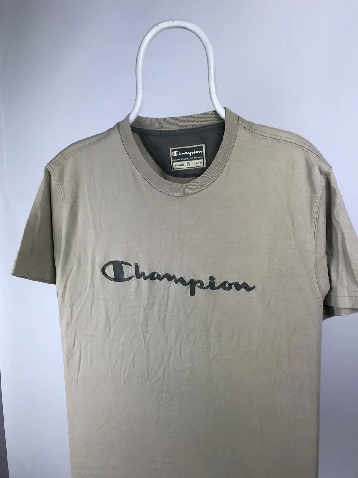 Champion Champion T-shirt vintage embroidered logo size Large Size US L / EU 52-54 / 3 - 2 Thumbnail