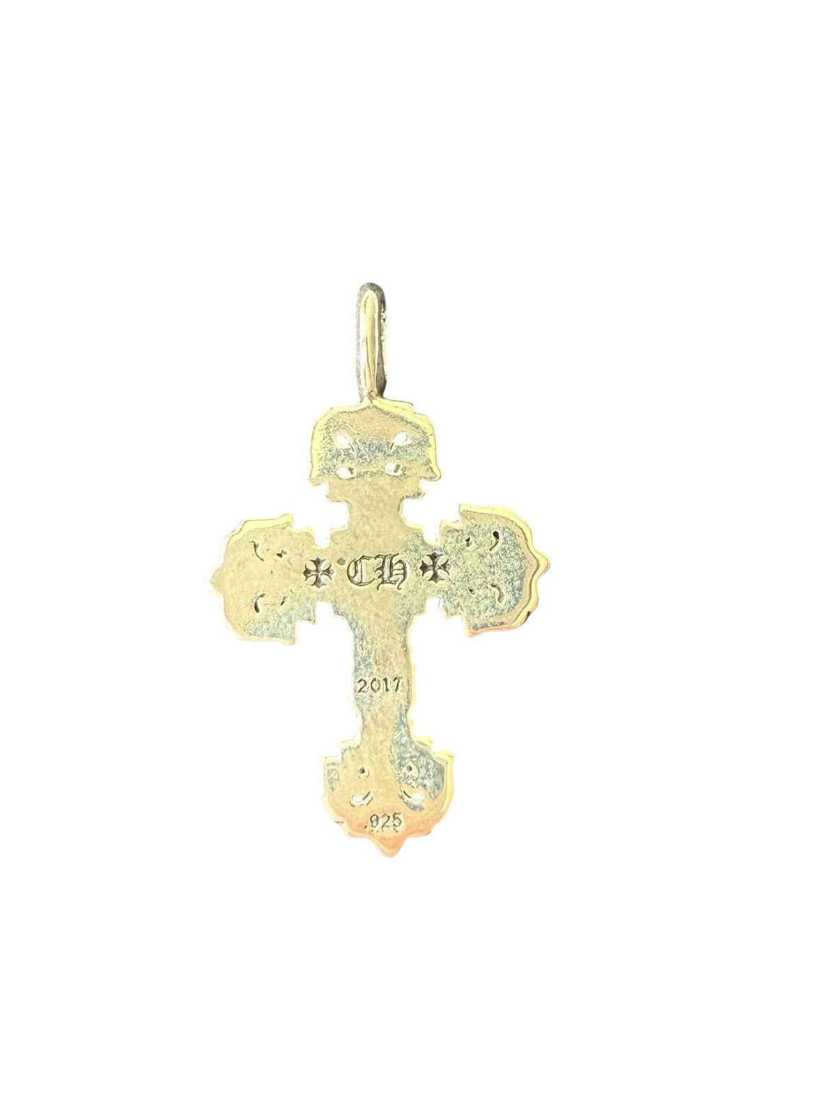 Chrome Hearts Chrome Hearts Silver Diamond Tiny Filigree Cross Charm Size ONE SIZE - 10 Thumbnail