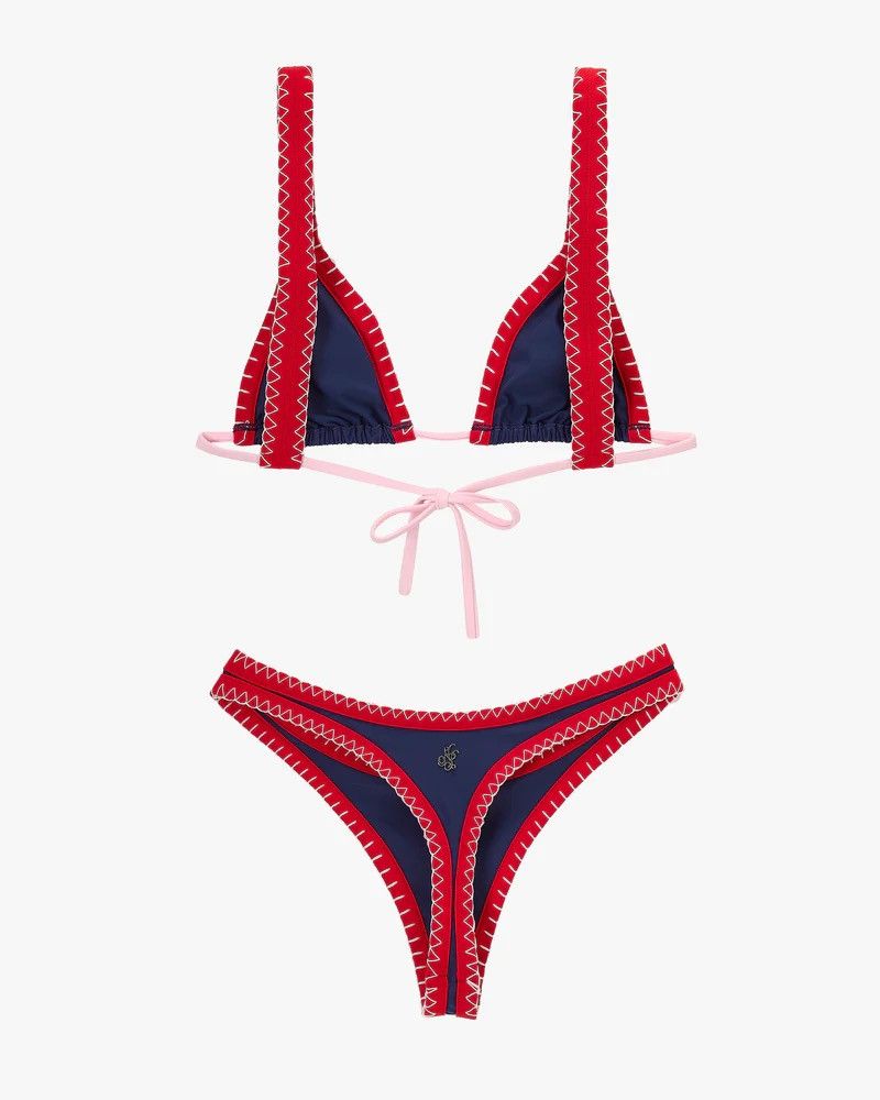 Other Nude Project Coralite Bikini Top Navy Size S / US 4 / IT 40 - 2 Thumbnail