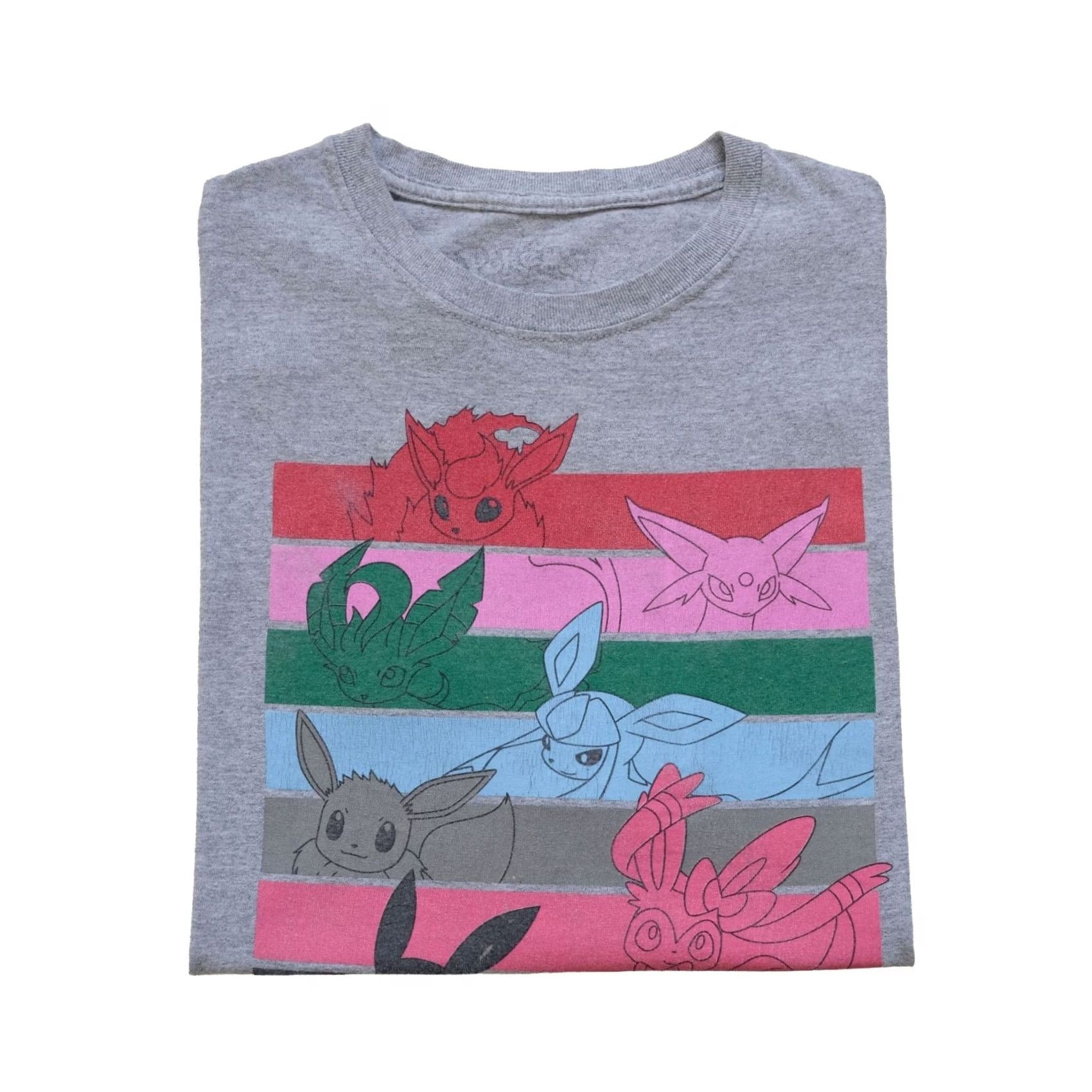 Etro VINTAGE POKEMON T-Shirt XL Gray Short Sleeve Crew Neck Graphic Print Squirtle Retro 2010-2019 Mens Size US XL / EU 56 / 4 - 2 Thumbnail