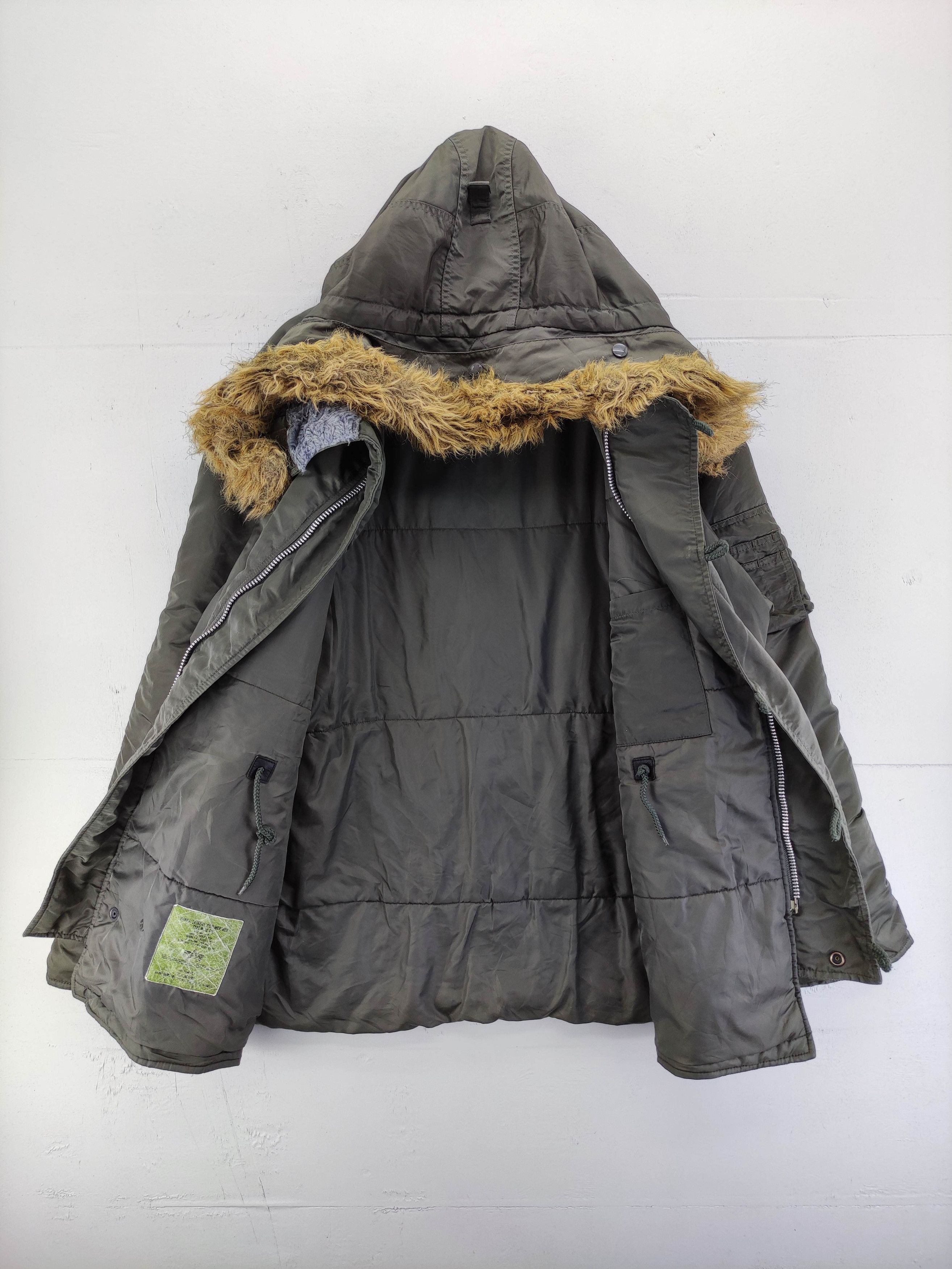 Alpha Industries Alpha Industries Bomber Jacket Type N-3B Hoodie Zipper Size US XXL / EU 58 / 5 - 4 Thumbnail