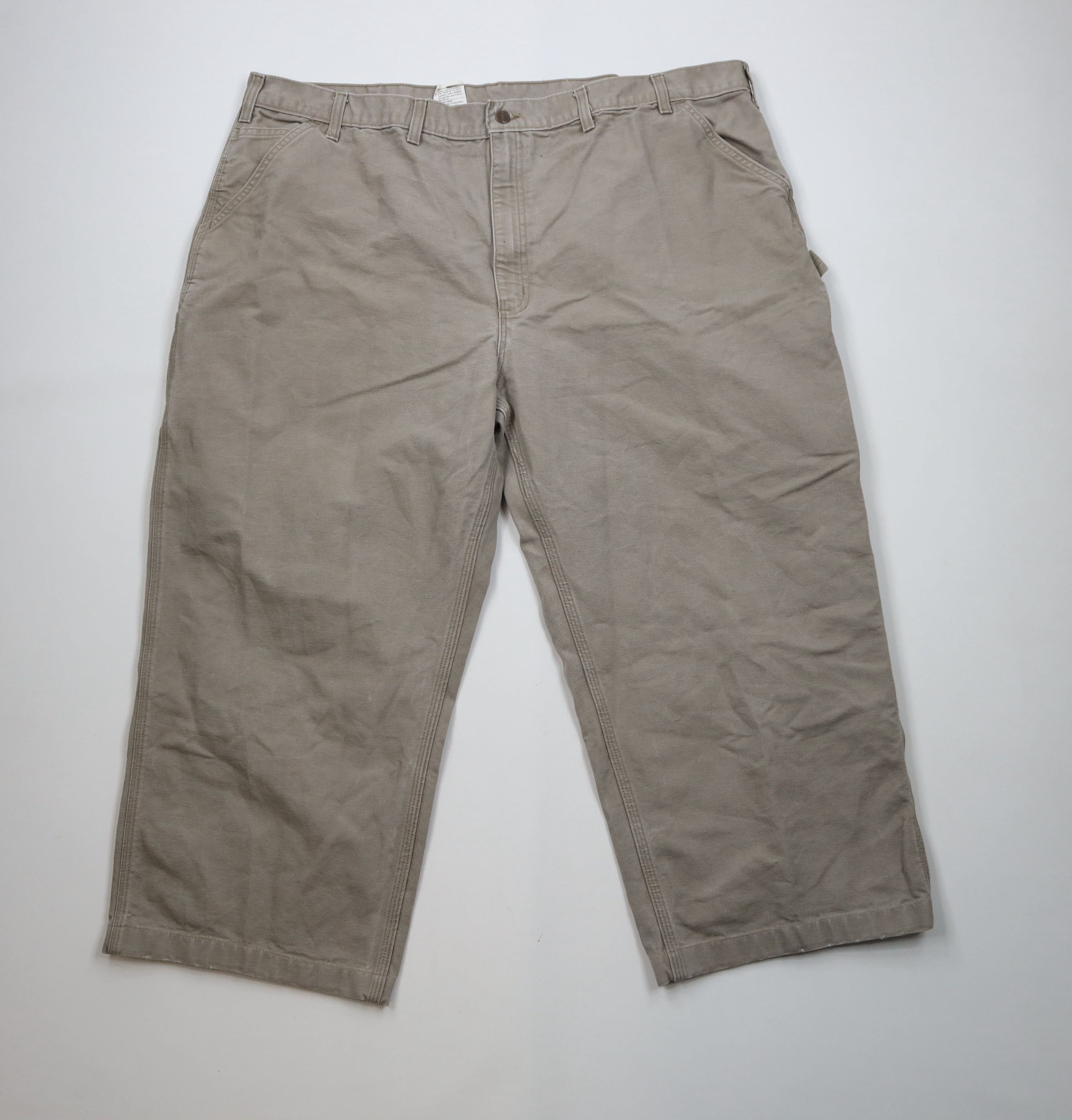 Carhartt × Vintage Vintage Y2K Carhartt Dungaree Wide Leg Canvas Pants Desert Size US 44 / EU 60 - 1 Thumbnail