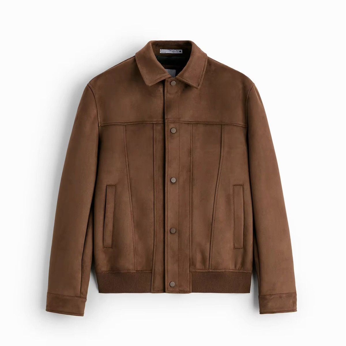 Other Casual Suede Slim Retro Coat Jacket Size US M / EU 48-50 / 2 - 3 Thumbnail