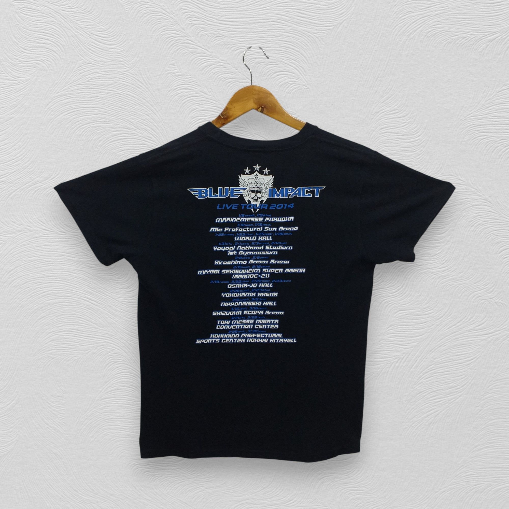 Japanese Brand J SOUL BROTHERS Live Tour 2014 Medium Tee -E065 Size US M / EU 48-50 / 2 - 2 Thumbnail