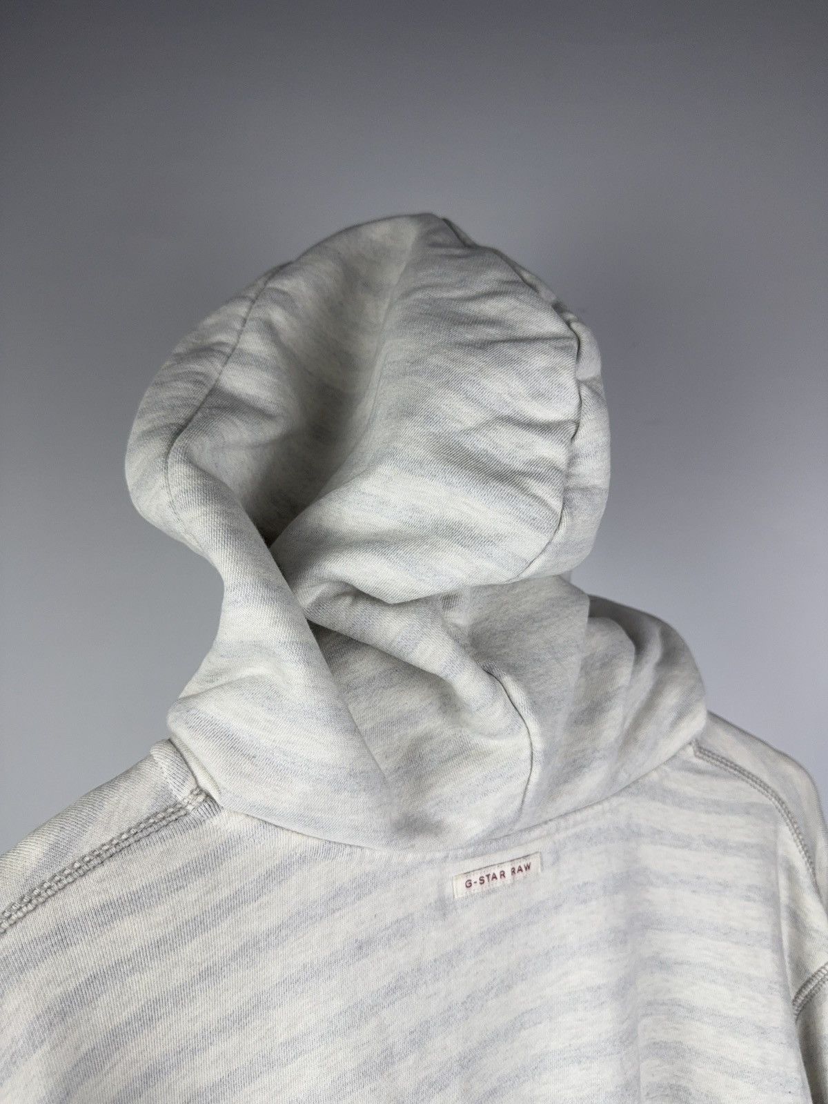 G-Star Vintage Retro 00s Big Logo G-Star Raw Stripe Hoodie Size US L / EU 52-54 / 3 - 11 Thumbnail