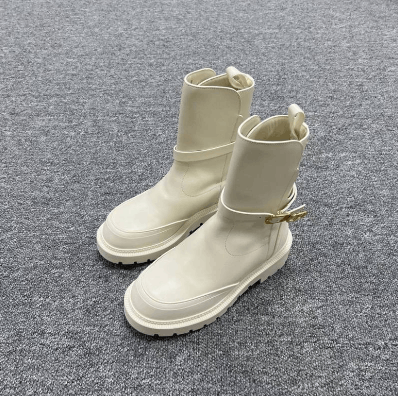 Dior Dior Calfskin Leather Ankle Boots Size US 6.5 / IT 36.5 - 1 Thumbnail