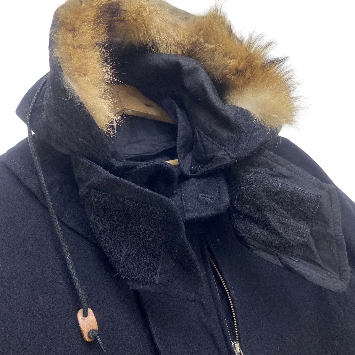 Beams Plus The Beams Vietnam Raccoon Fur Wool Jacket Parka Size US S / EU 44-46 / 1 - 7 Thumbnail
