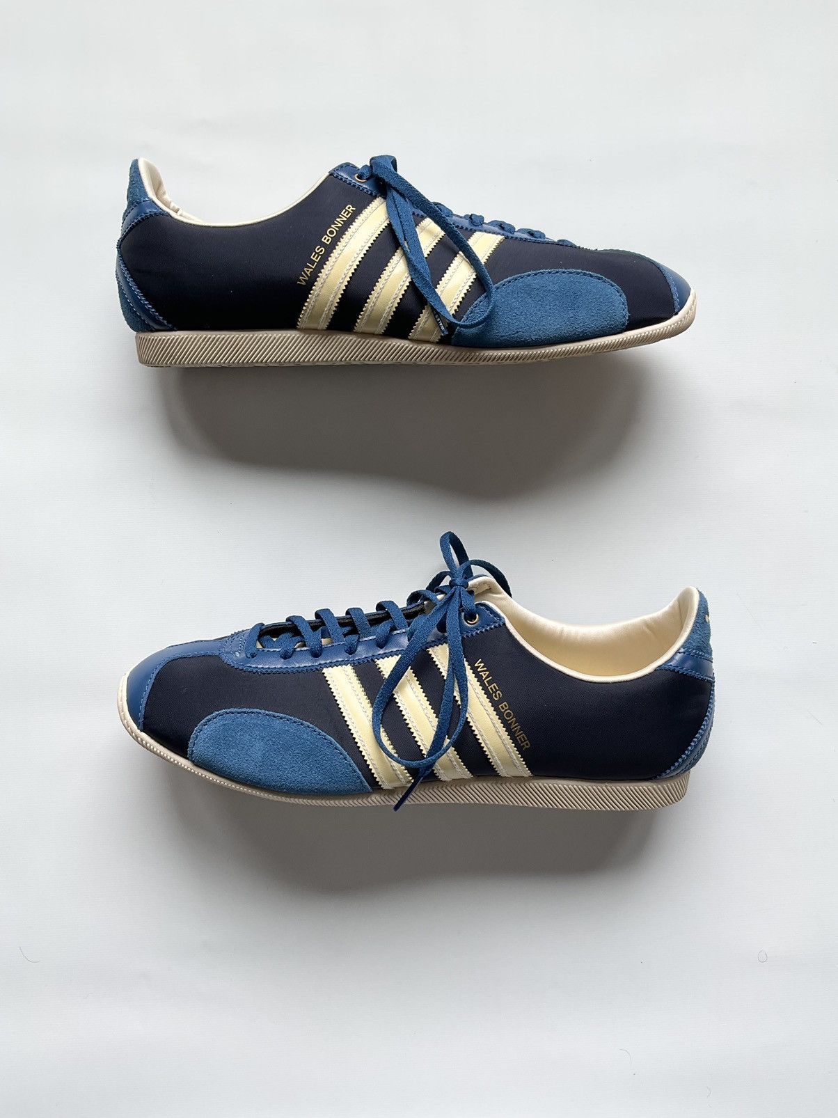 image of Adidas x Wales Bonner Japan Shoes in Blue, Men's (Size 14)