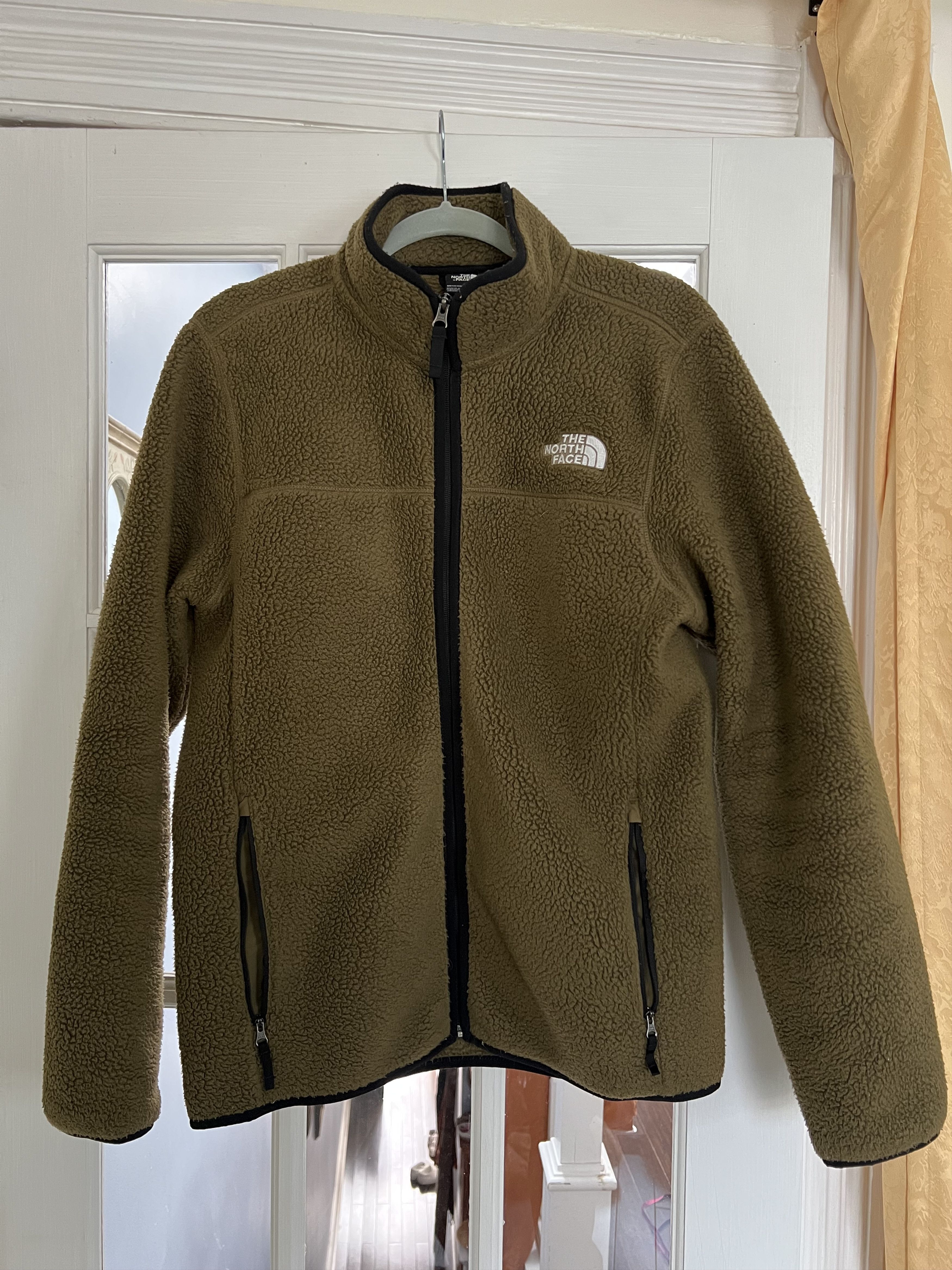 The North Face Olive North Face Zip Up Fleece Size US M / EU 48-50 / 2 - 1 Thumbnail