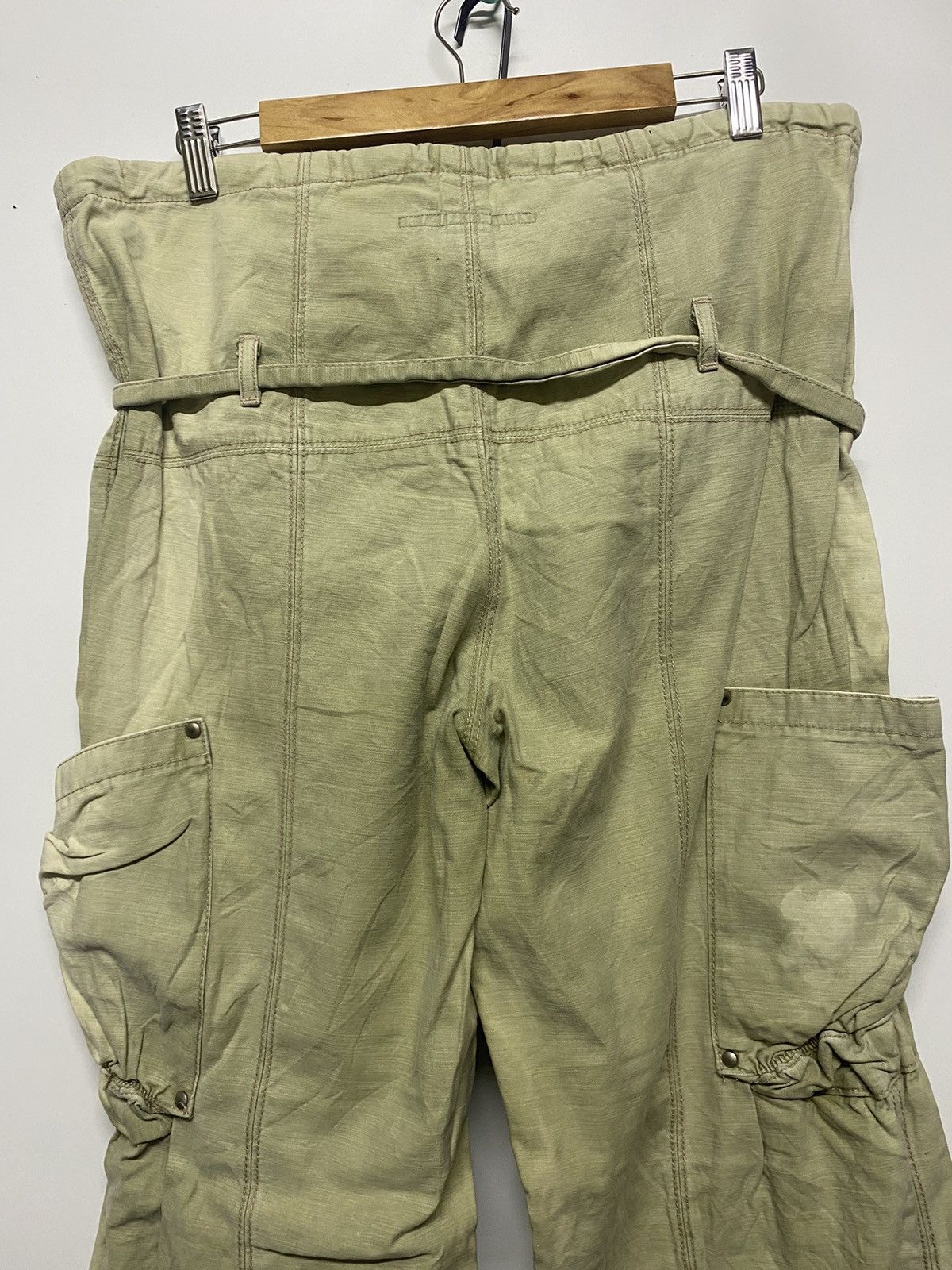 Designer × Japanese Brand Double Standard Clothing Women’s Cargo Multi Pocket Pants Size 36" / US 14 / IT 50 - 9 Thumbnail