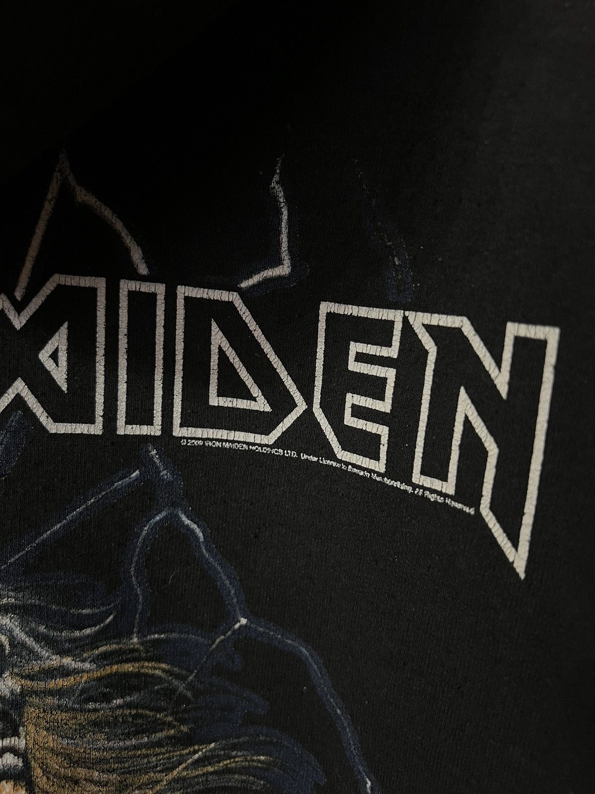 Band Tees × Iron Maiden × Vintage OFFER! IRON MAIDEN 2003 LIVE AFTER DEATH ALBUM HOODIE HOODED Size US M / EU 48-50 / 2 - 7 Thumbnail