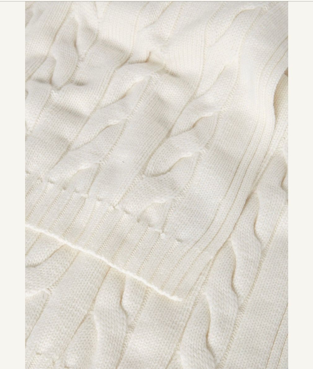 Loro Piana o1srvl11e0325 FAN5925 Size: OS / Sciarpa Scarf in White Size ONE SIZE - 2 Thumbnail