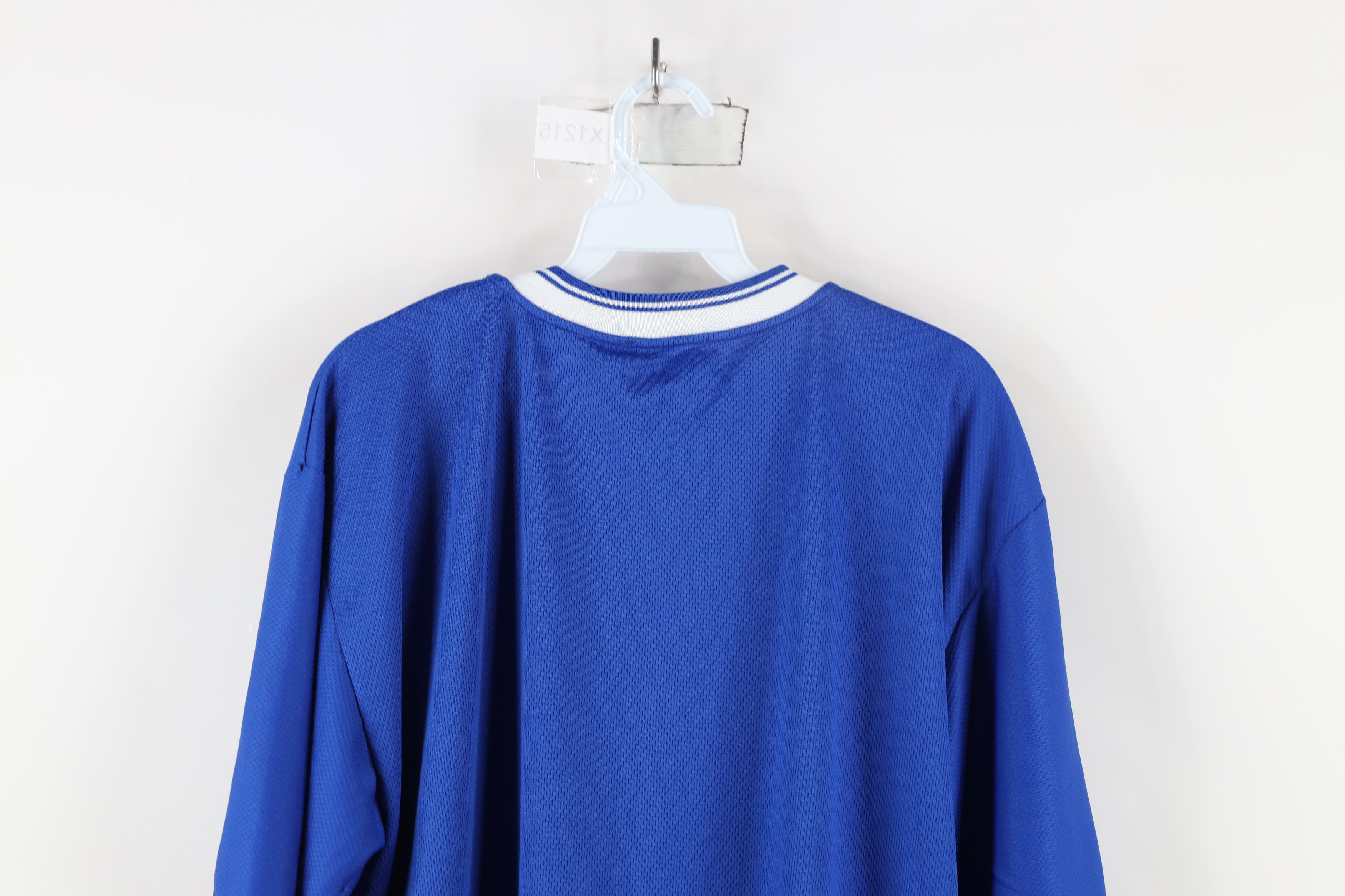 Fila × Vintage Vtg 90s Fila Short Sleeve Soccer Jersey Shirt Blue Italy Size US XL / EU 56 / 4 - 11 Thumbnail