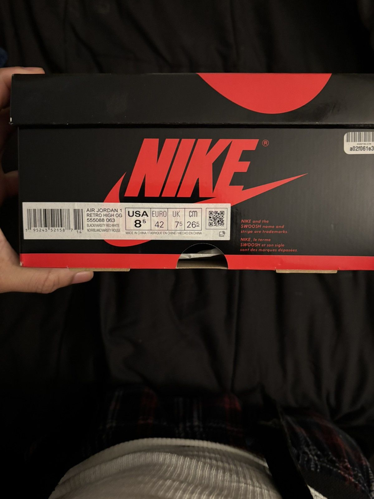 Patent Bred Jordan 1