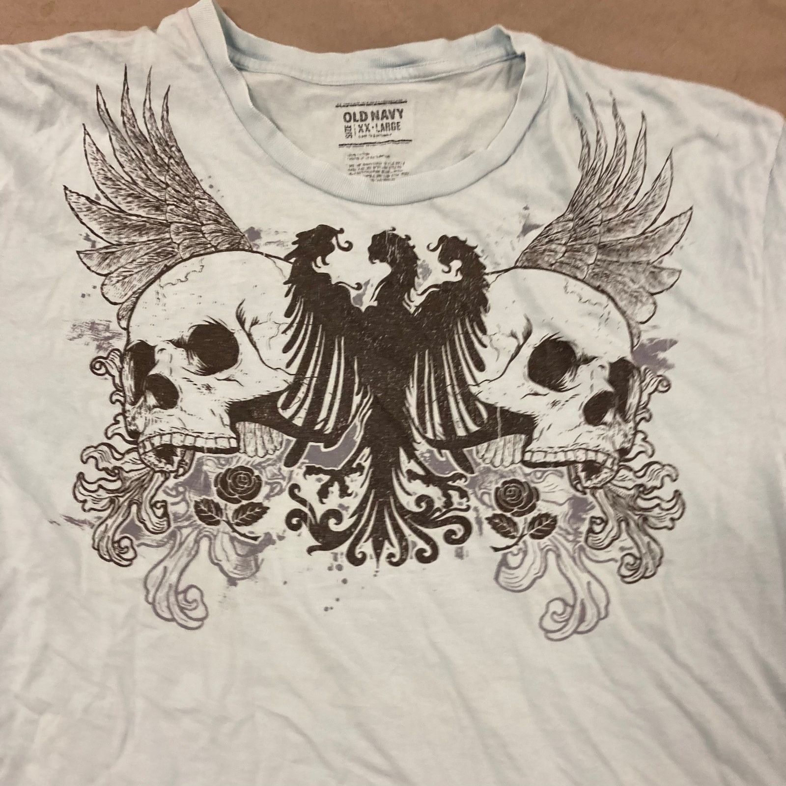 Old Navy Y2K old navy affliction style t-shirt Size US XXL / EU 58 / 5 - 2 Thumbnail