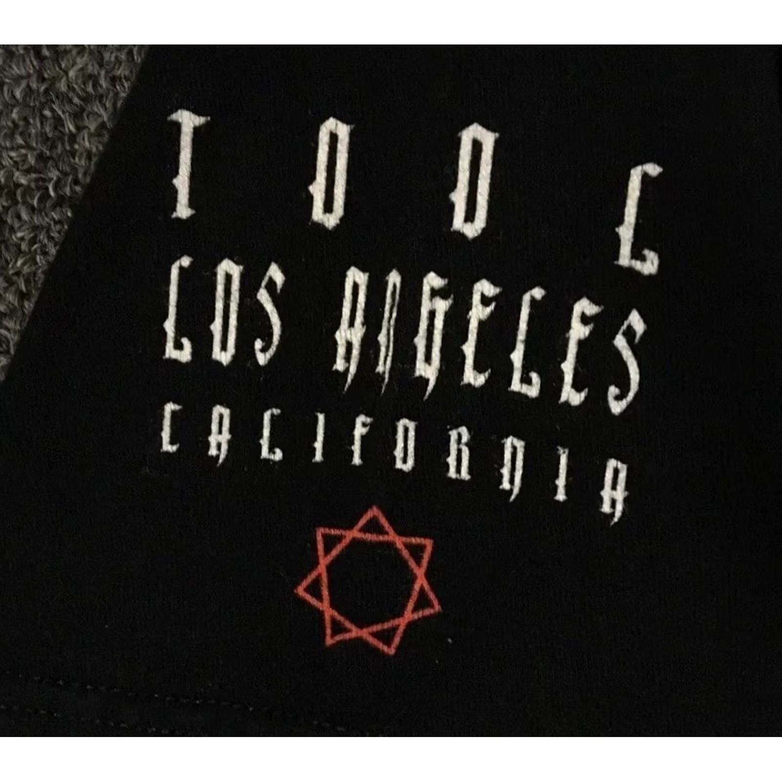 Vintage Tool Band Faded Los Angeles Shirt XL Black Short Sleeve Tour Rock Punk Grunge 90s Vintage Biker California Music Concert USA Men's XL Size US XL / EU 56 / 4 - 4 Thumbnail
