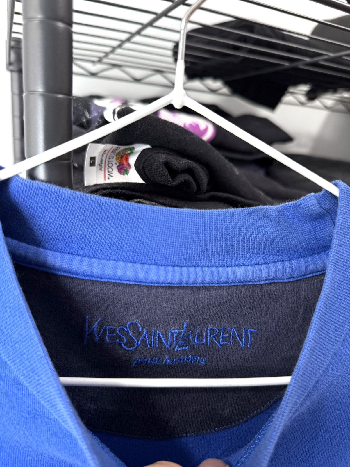 Yves Saint Laurent Rare! Vintage YSL Yves Saint Laurent T Shirt Size US M / EU 48-50 / 2 - 6 Thumbnail
