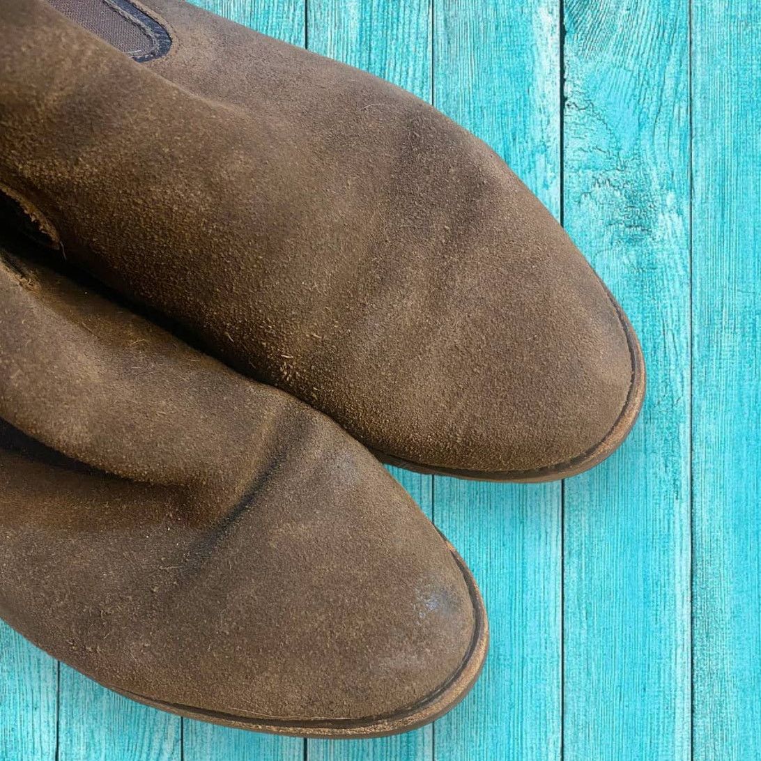 Thursday Boot Company Thursday Boot Co Women's Brown Duchess Suede Chelsea Boots 7 Size US 7 / IT 37 - 2 Thumbnail