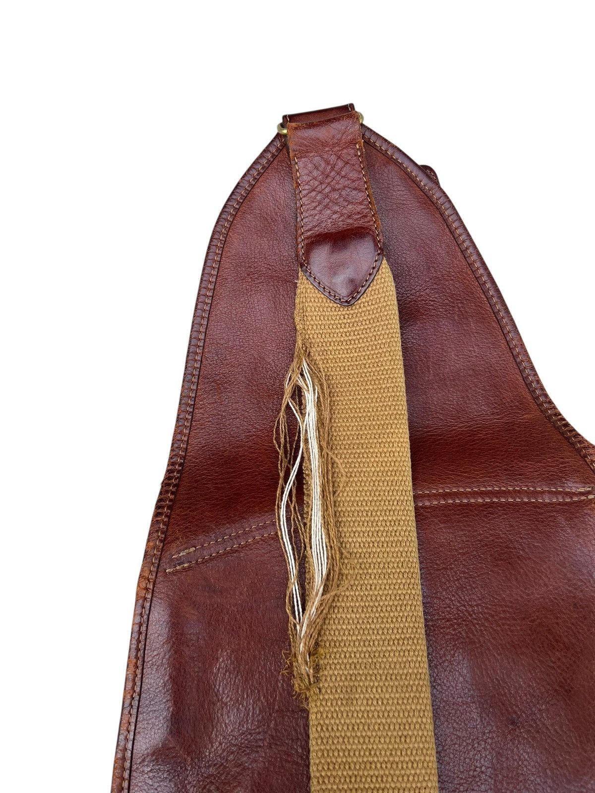 Leather Distressed Patina Leather Cross Body Bag Marley Hodgson Size ONE SIZE - 21 Thumbnail