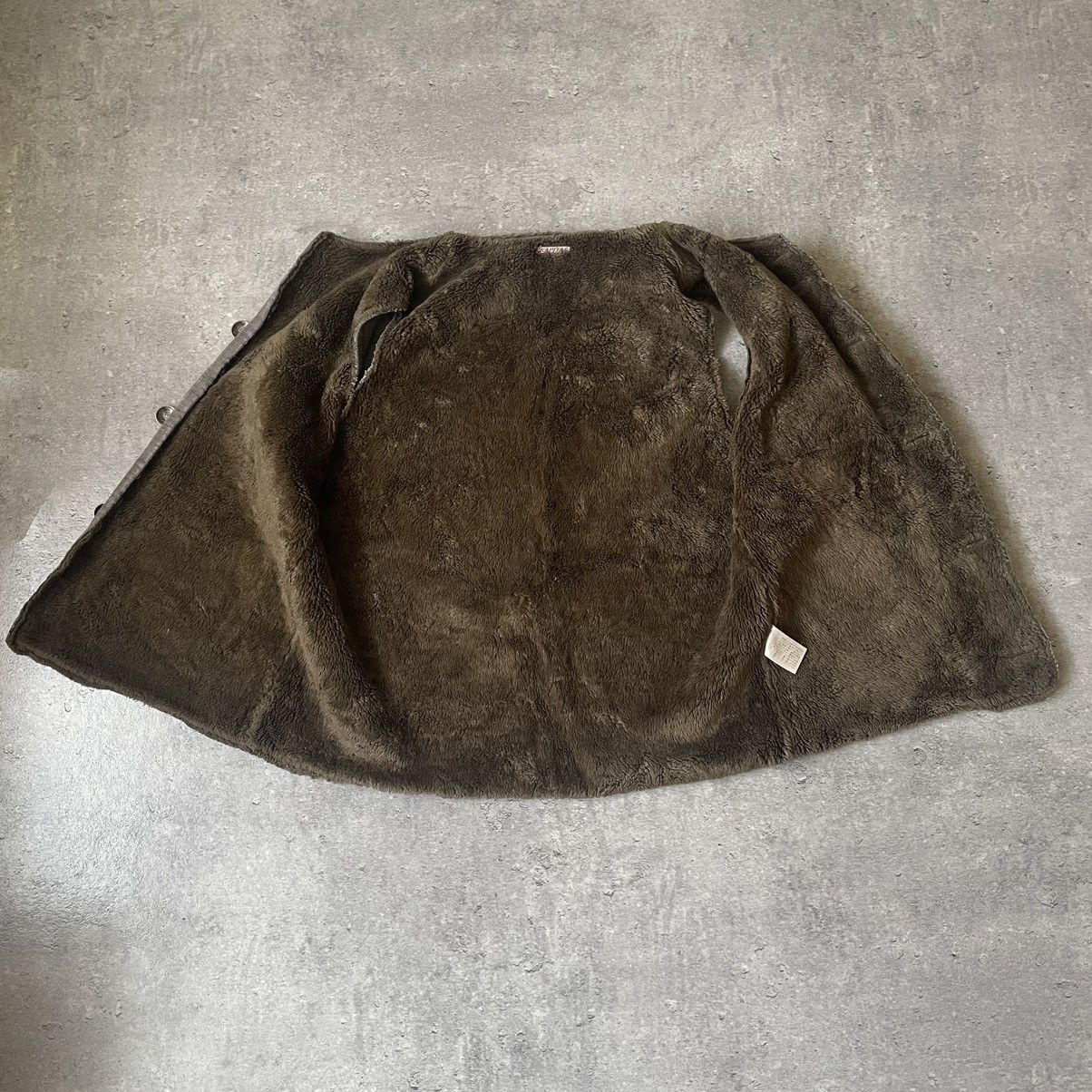 Japanese Brand × Kapital × Kapital Kountry Kapital Boa Gray Faded Fleece Lined Concho Button Vest Size US L / EU 52-54 / 3 - 4 Thumbnail