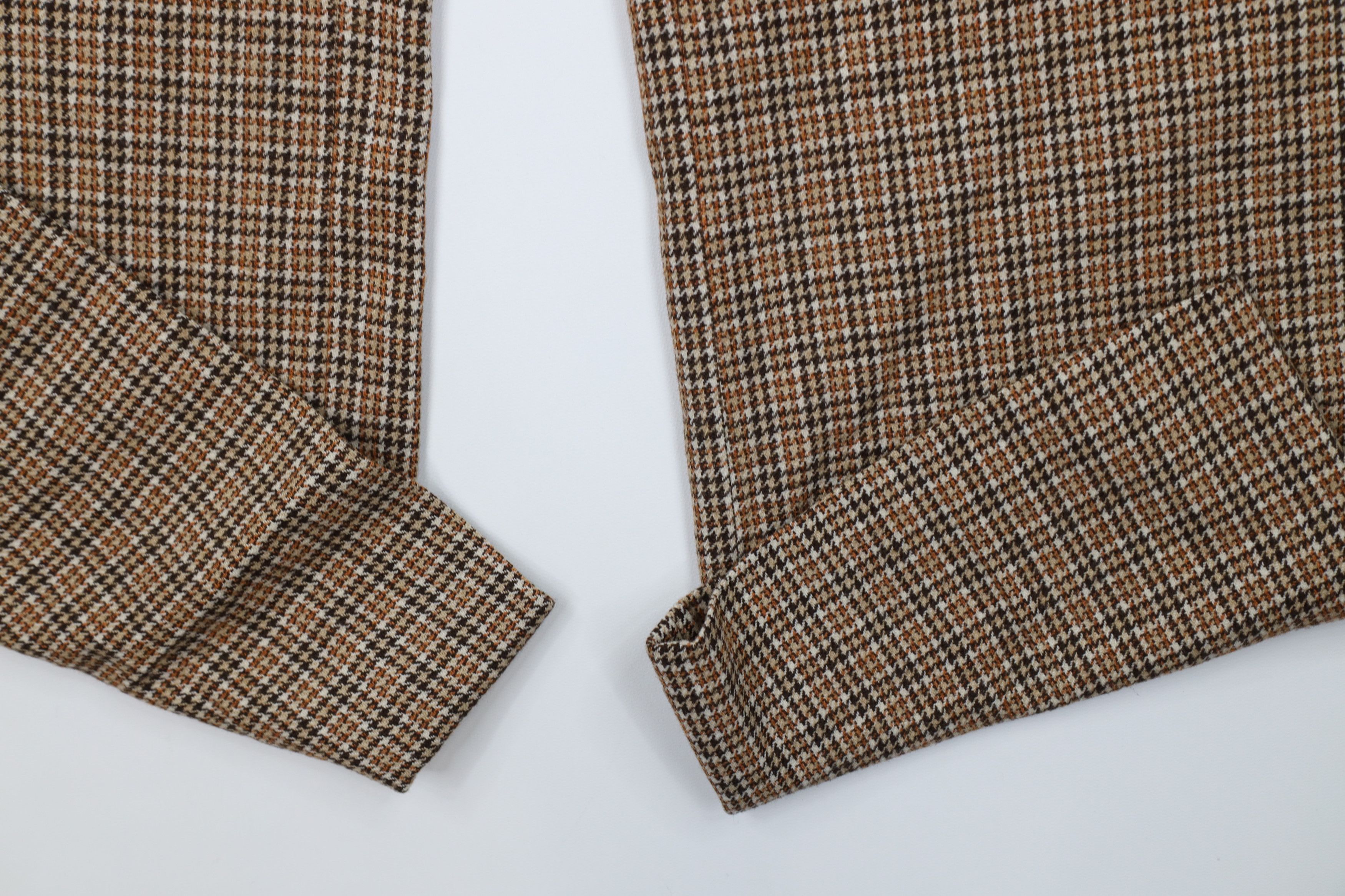 Vintage Vintage 70s Streetwear Houndstooth Bell Bottoms Pants USA Size US 38 / EU 54 - 5 Thumbnail