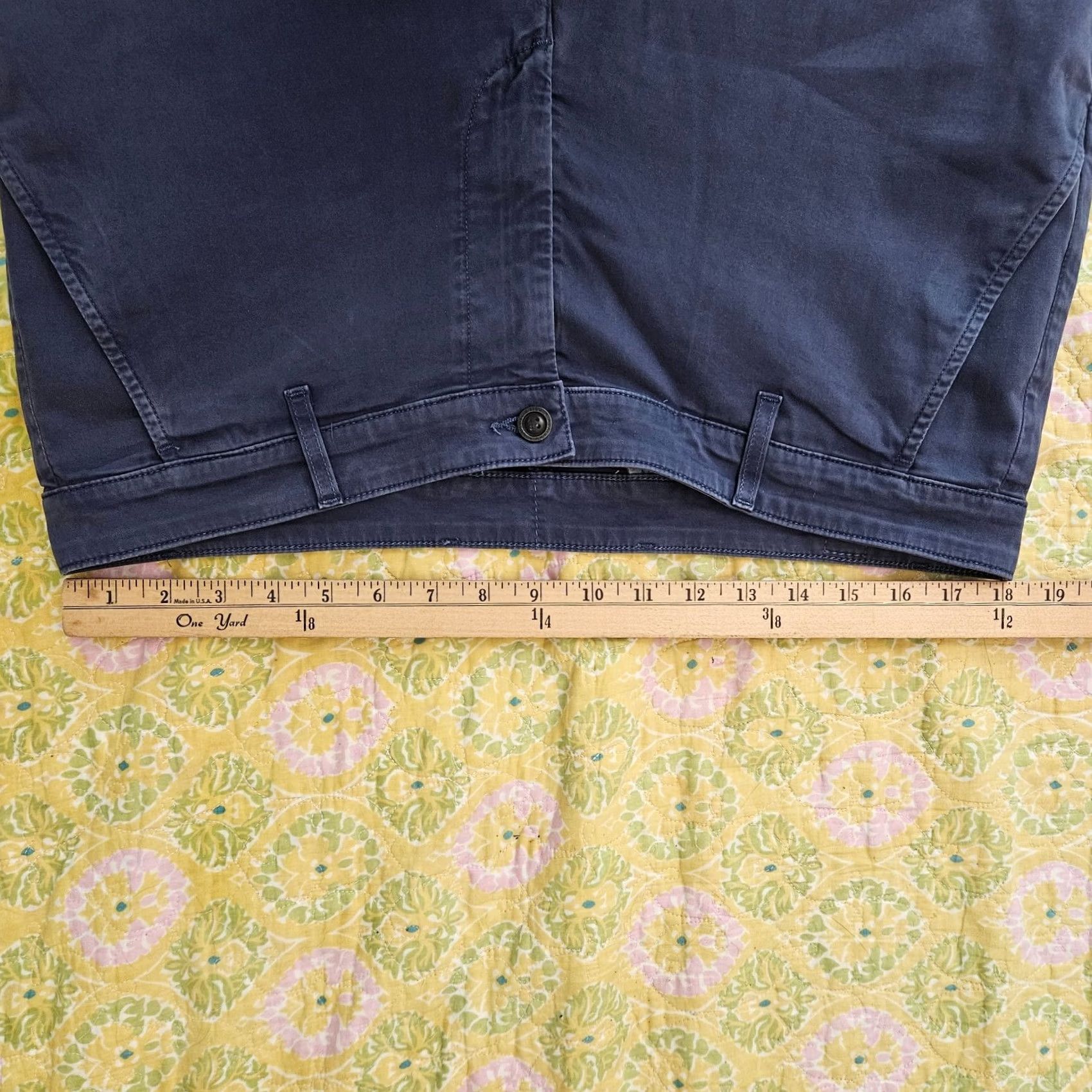 Altea AG Adriano Goldschmied Men’s Teal Blue Cotton Pockets Short Size 36R Size US 36 / EU 52 - 4 Thumbnail
